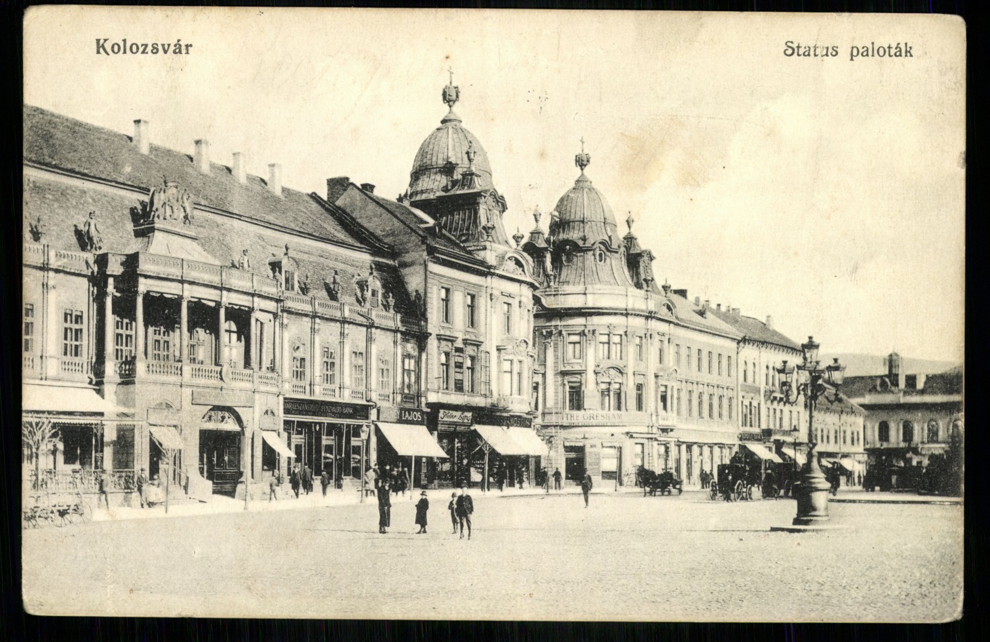 Kolozsvár; Status paloták (Magyar Kereskedelmi és Vendéglátóipari Múzeum CC BY-NC-ND)