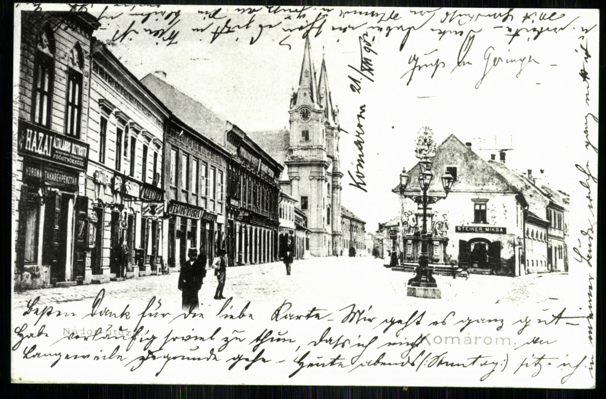 Komárom; Nádor utca (Magyar Kereskedelmi és Vendéglátóipari Múzeum CC BY-NC-ND)