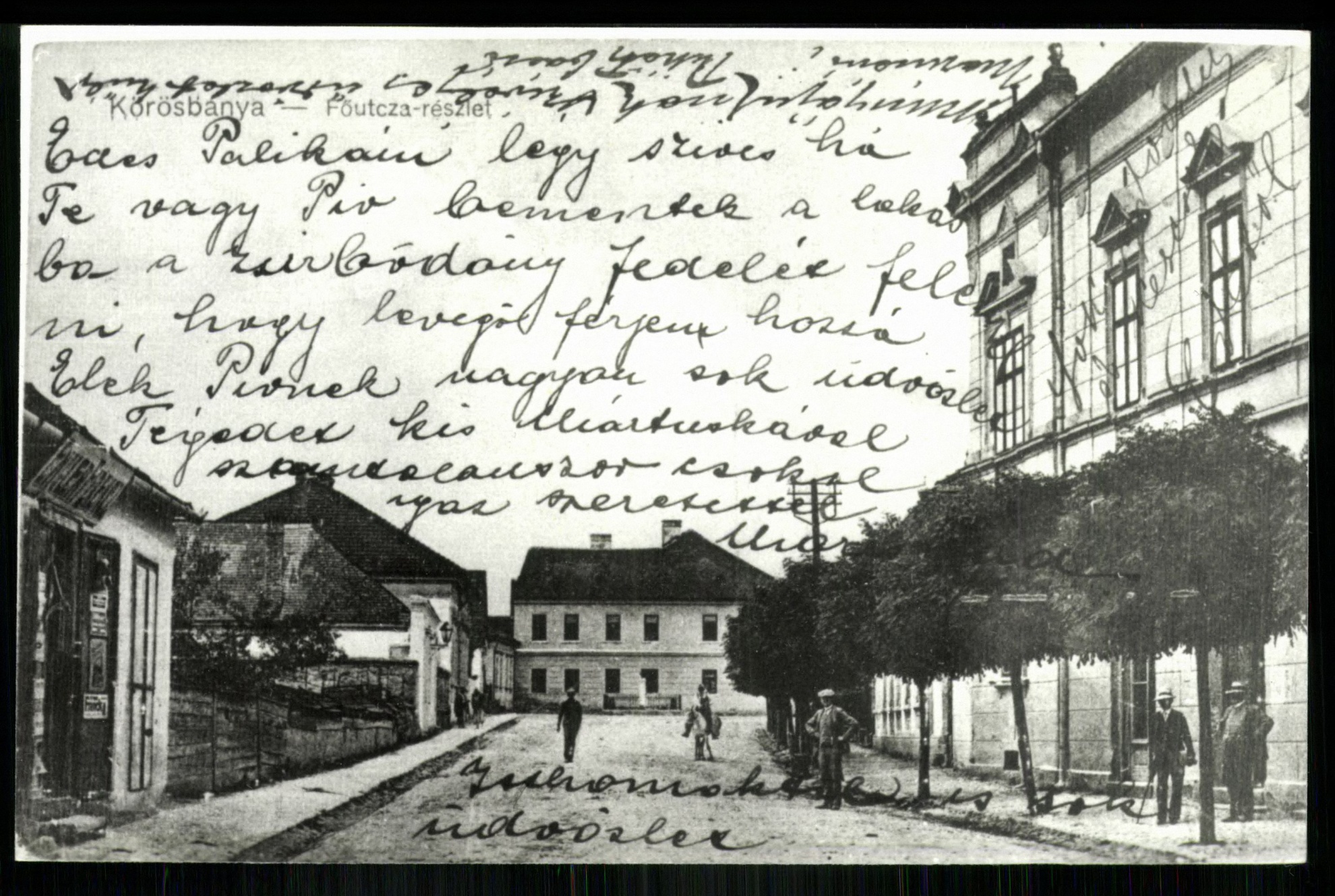 Körösbánya; Fő utca részlet (Magyar Kereskedelmi és Vendéglátóipari Múzeum CC BY-NC-ND)