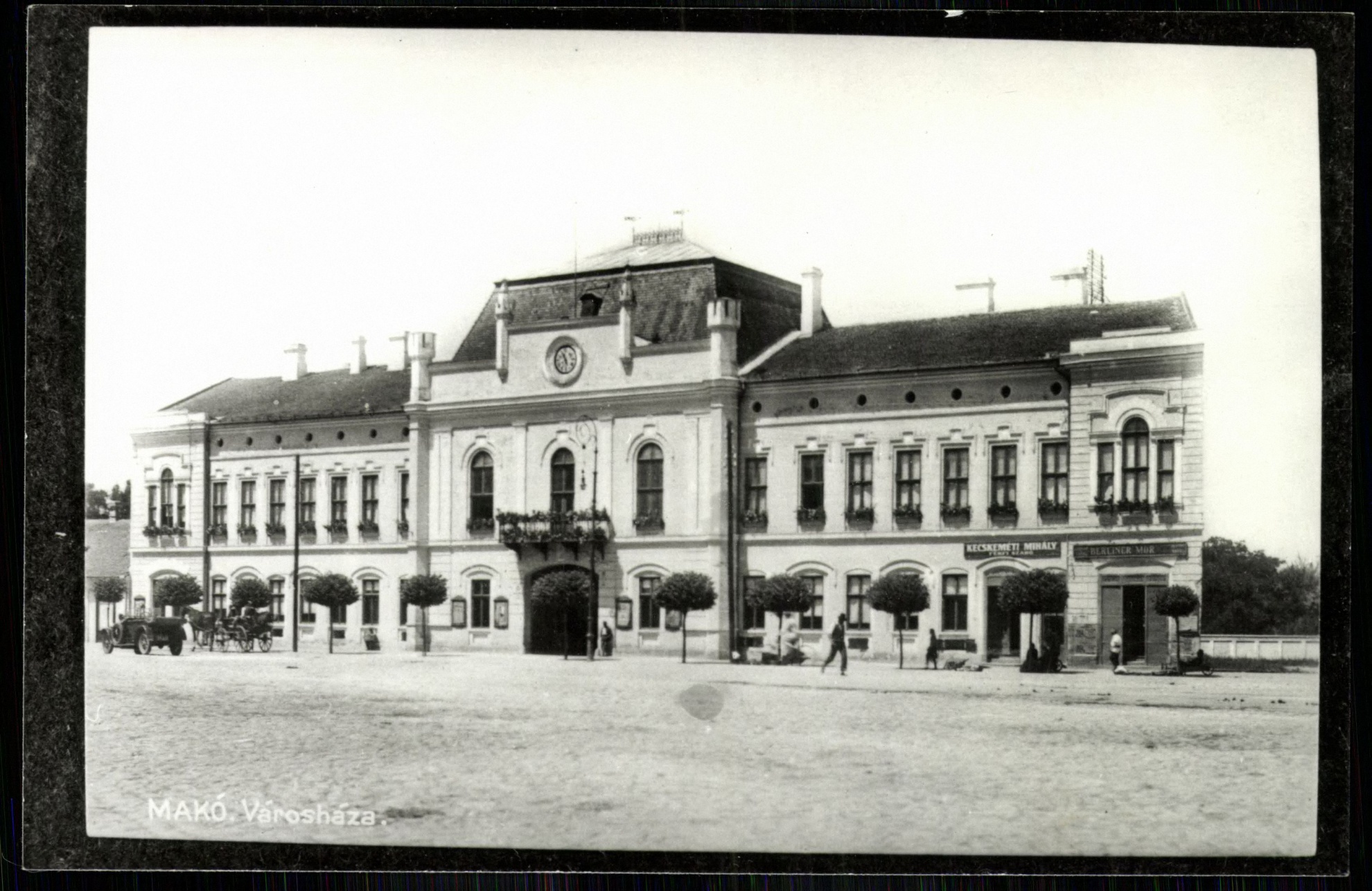 Makó; Városháza (Magyar Kereskedelmi és Vendéglátóipari Múzeum CC BY-NC-ND)