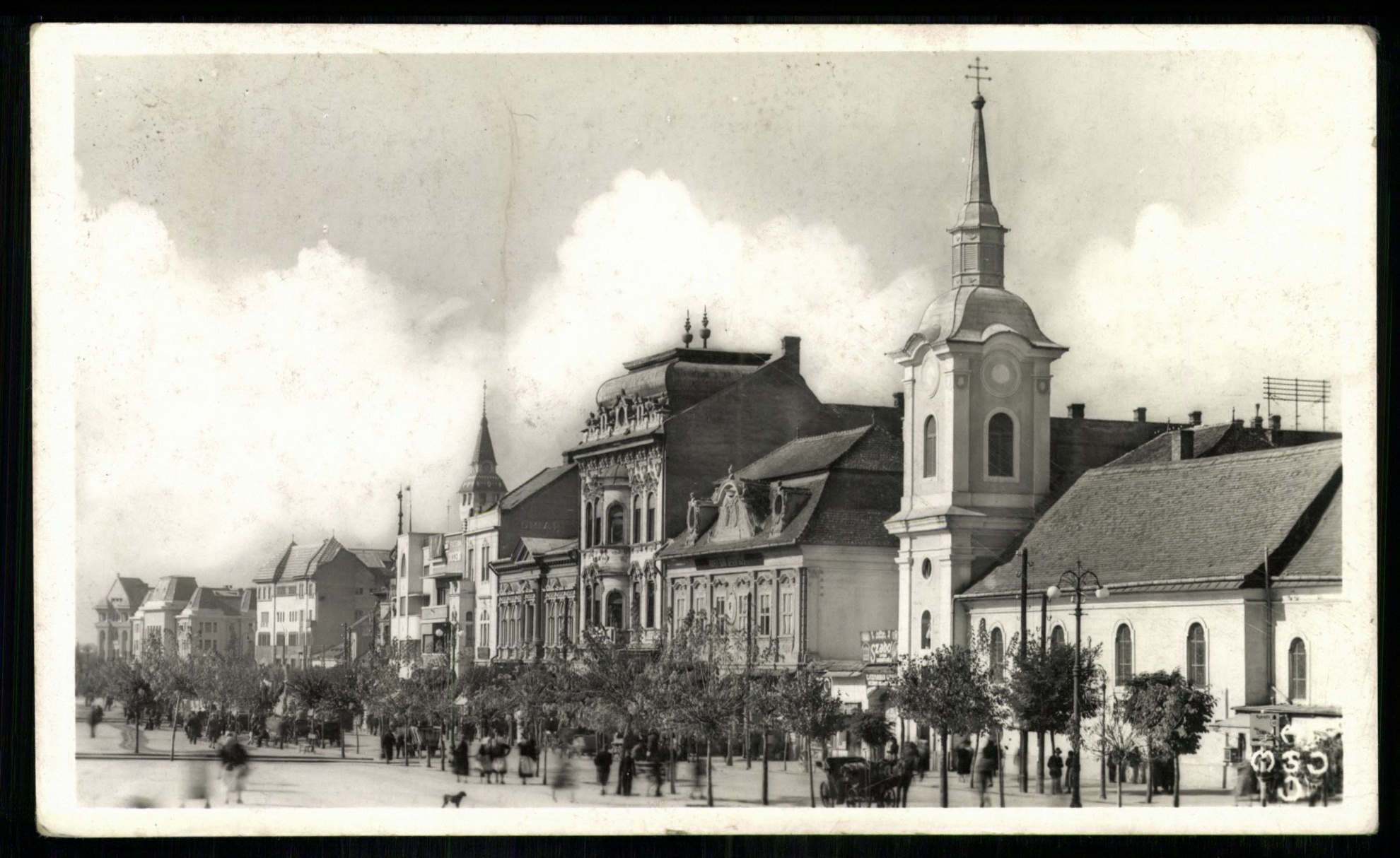 Marosvásárhely; Széchenyi tér (Magyar Kereskedelmi és Vendéglátóipari Múzeum CC BY-NC-ND)