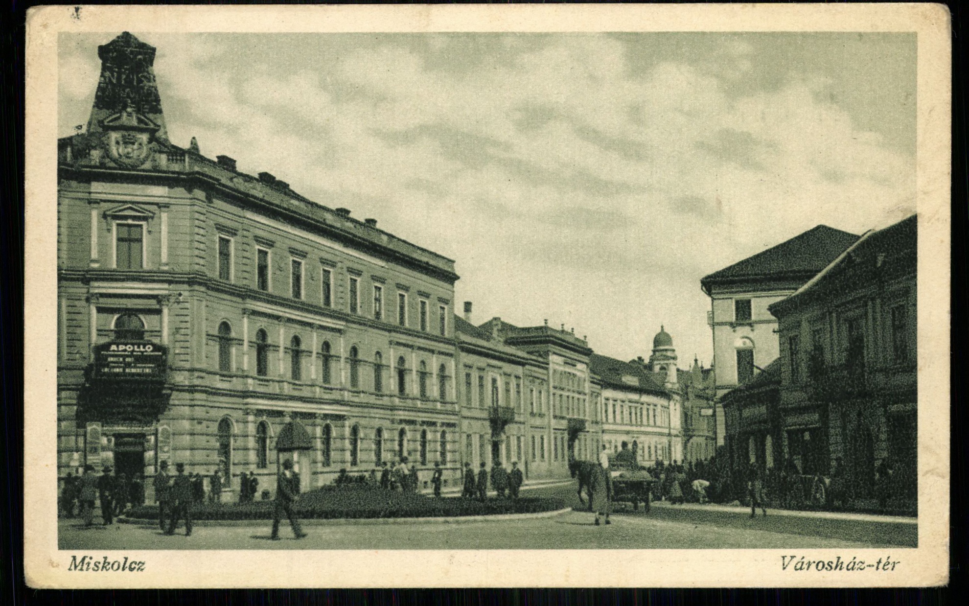 Miskolc; Városháztér (Magyar Kereskedelmi és Vendéglátóipari Múzeum CC BY-NC-ND)