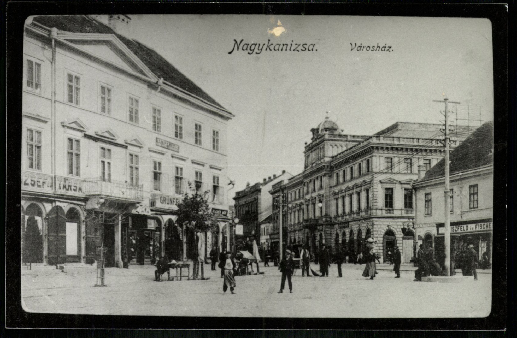Nagykanizsa; Városház (Magyar Kereskedelmi és Vendéglátóipari Múzeum CC BY-NC-ND)