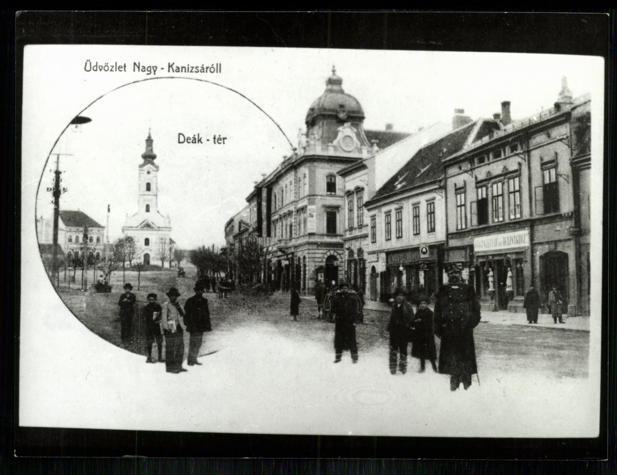 Nagykanizsa; Csengery út (Magyar Kereskedelmi és Vendéglátóipari Múzeum CC BY-NC-ND)