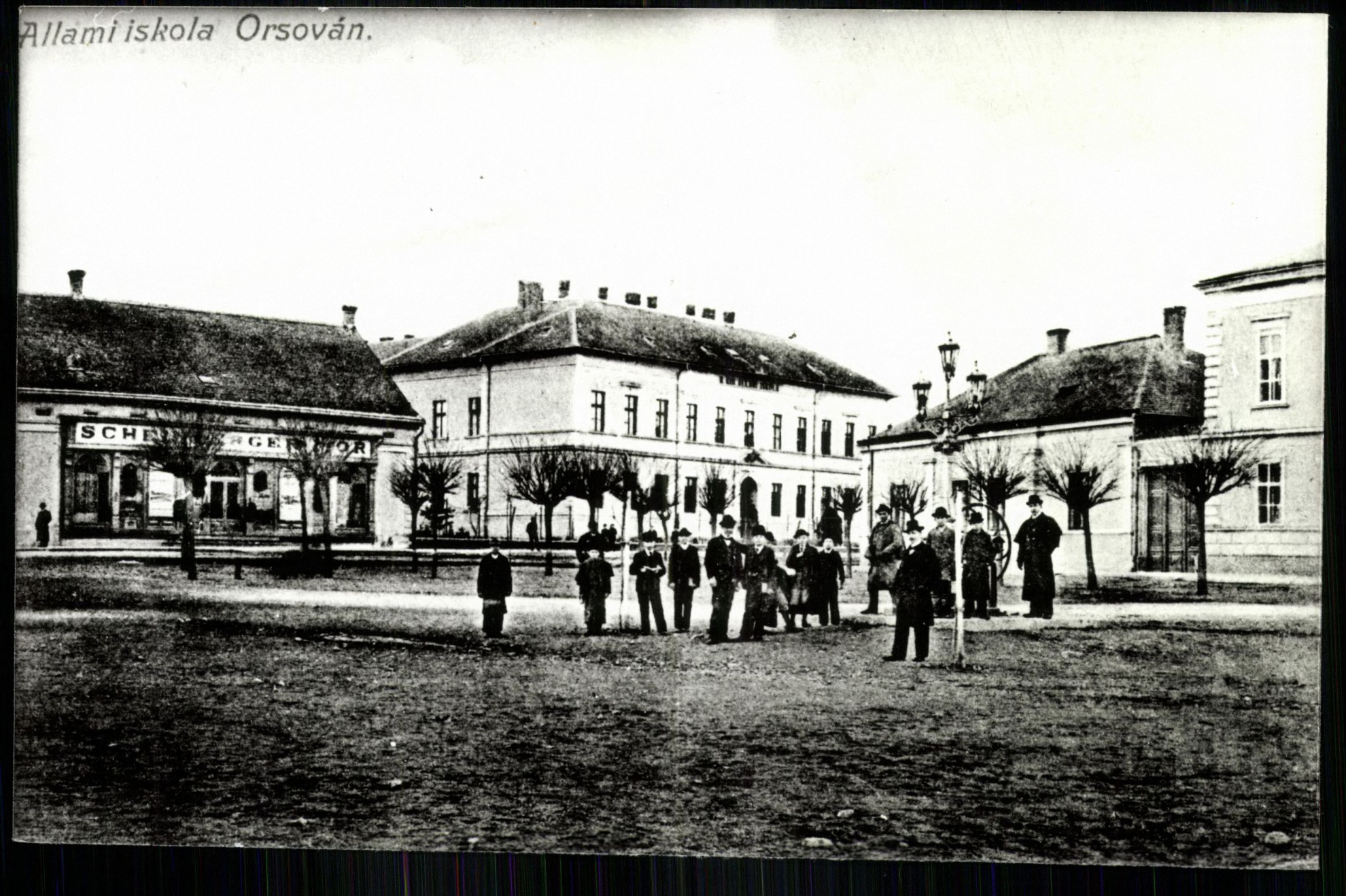 Orsova; Állami iskola (Magyar Kereskedelmi és Vendéglátóipari Múzeum CC BY-NC-ND)
