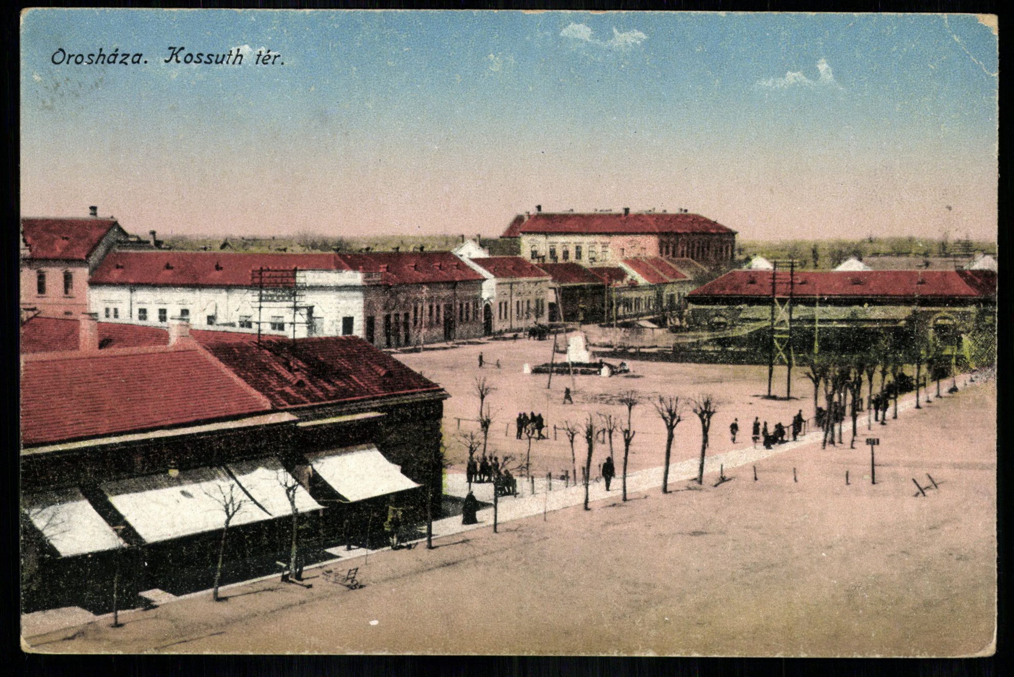 Orosháza; Kossuth tér (Magyar Kereskedelmi és Vendéglátóipari Múzeum CC BY-NC-ND)