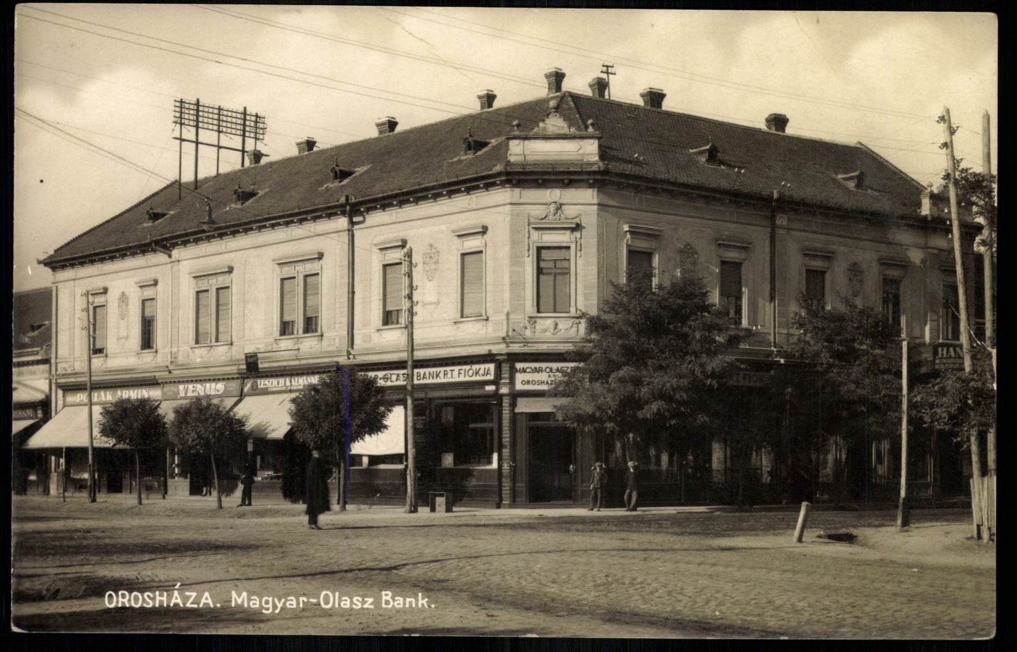Orosháza; Magyar-Olasz Bank (Magyar Kereskedelmi és Vendéglátóipari Múzeum CC BY-NC-ND)
