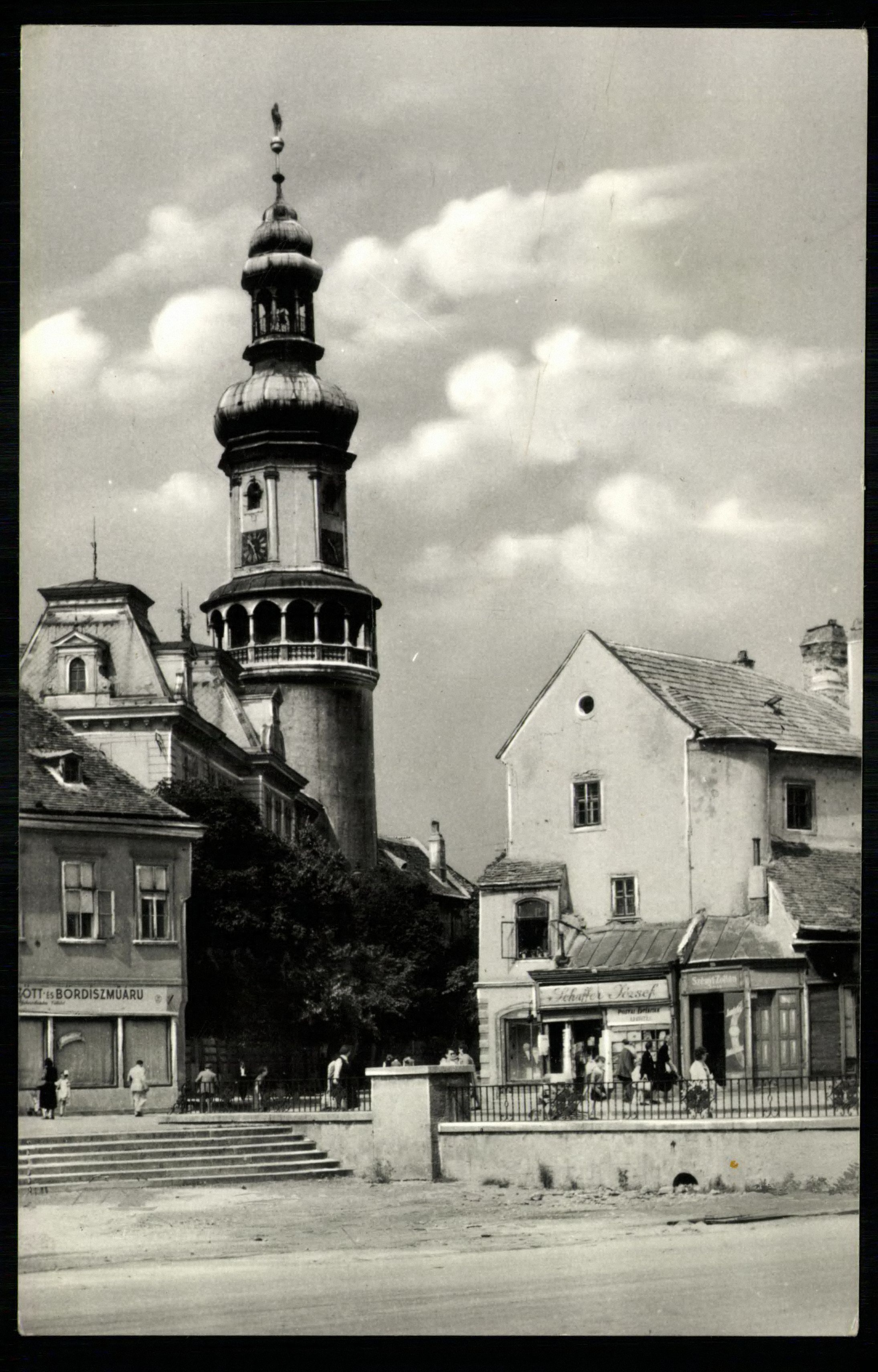 Sopron; Tűztorony az Előkapuval (Magyar Kereskedelmi és Vendéglátóipari Múzeum CC BY-NC-ND)