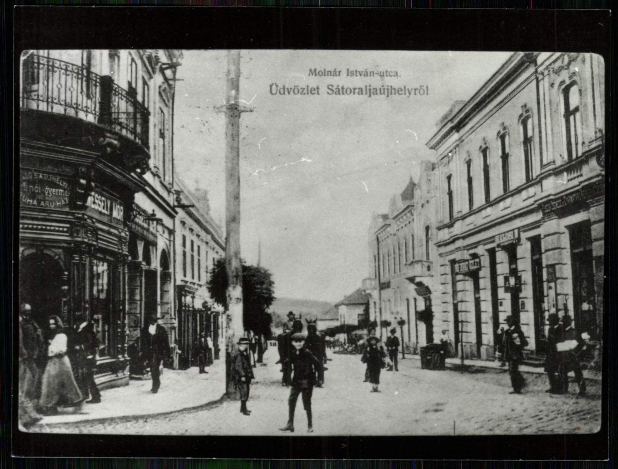Sátoraljaújhely; Molnár István utca (Magyar Kereskedelmi és Vendéglátóipari Múzeum CC BY-NC-ND)