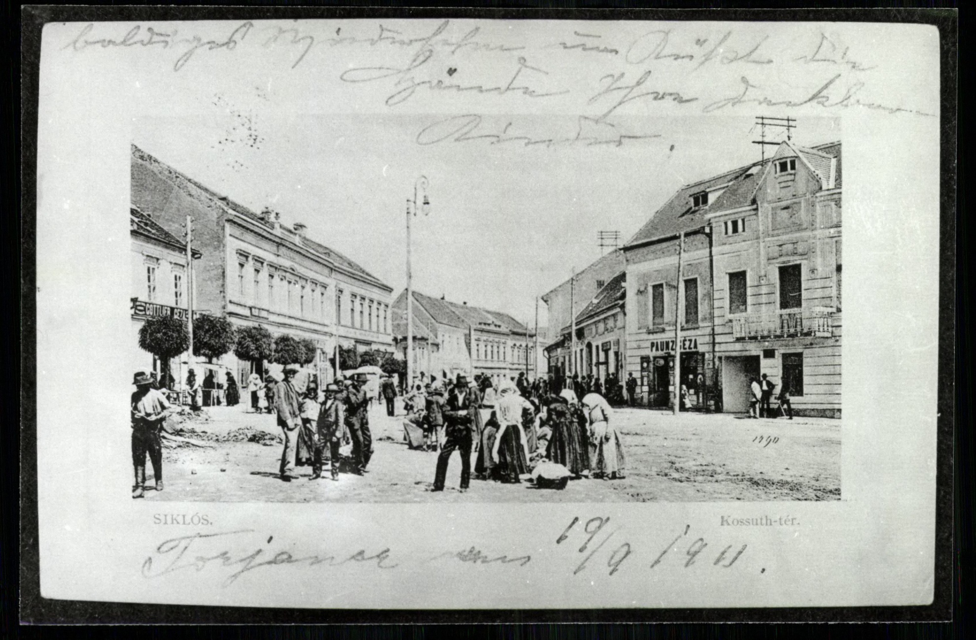 Siklós; Kossuth tér (Magyar Kereskedelmi és Vendéglátóipari Múzeum CC BY-NC-ND)