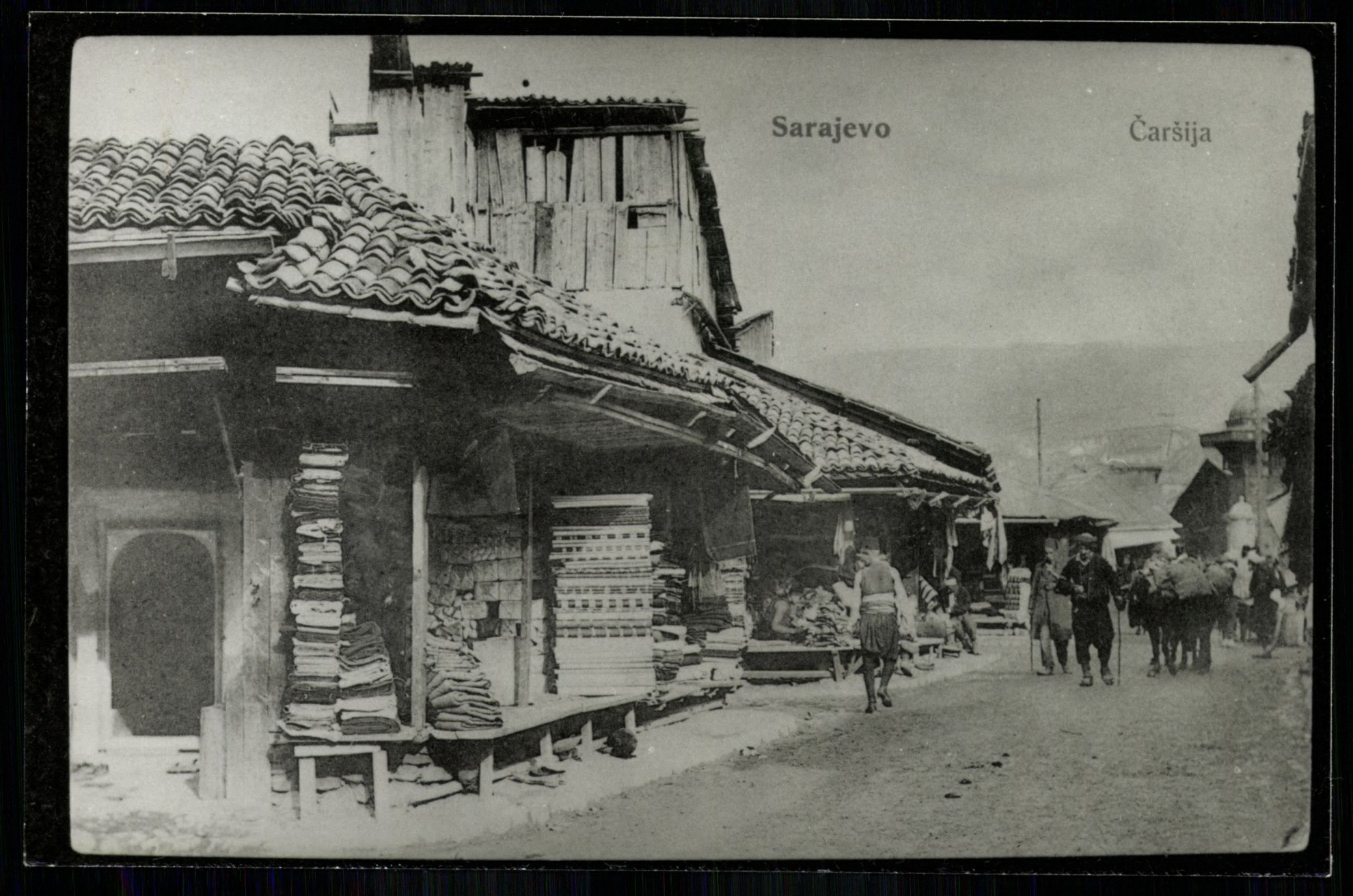 Sarajevo; Čaršija (Magyar Kereskedelmi és Vendéglátóipari Múzeum CC BY-NC-ND)