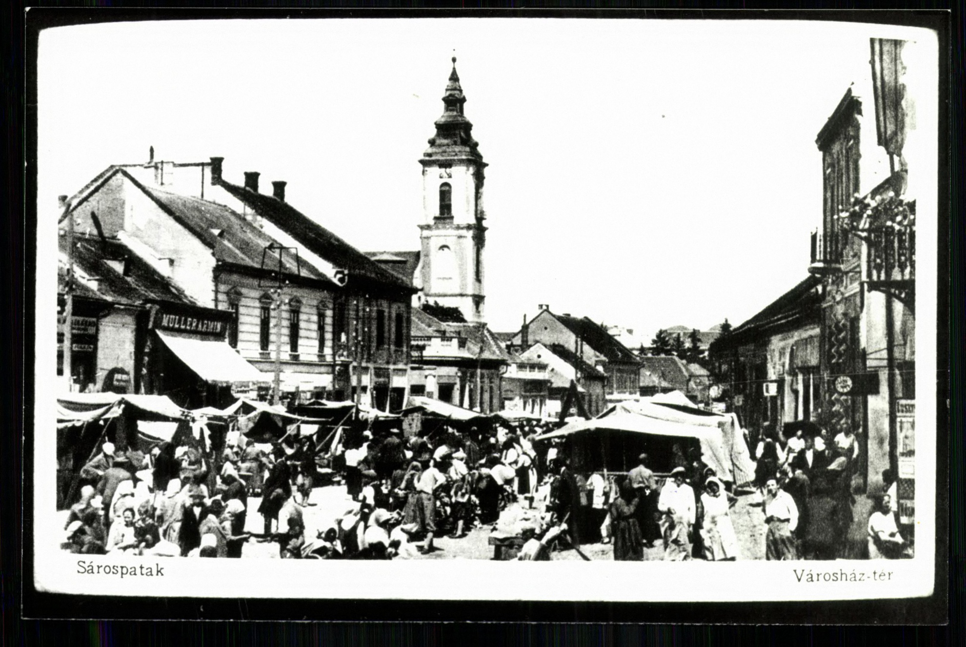 Sárospatak; Városház tér (Magyar Kereskedelmi és Vendéglátóipari Múzeum CC BY-NC-ND)