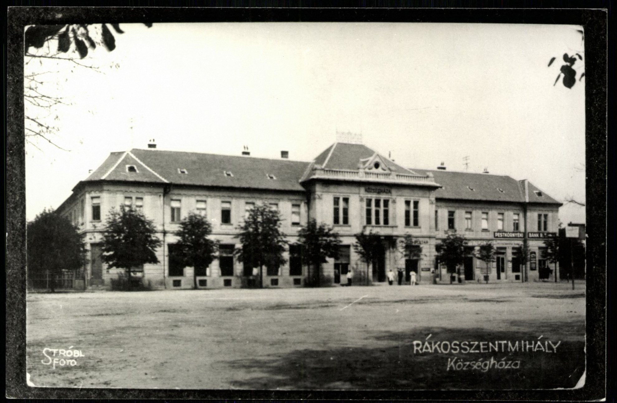 Rákosszentmihály. Községháza (Magyar Kereskedelmi és Vendéglátóipari Múzeum CC BY-NC-ND)