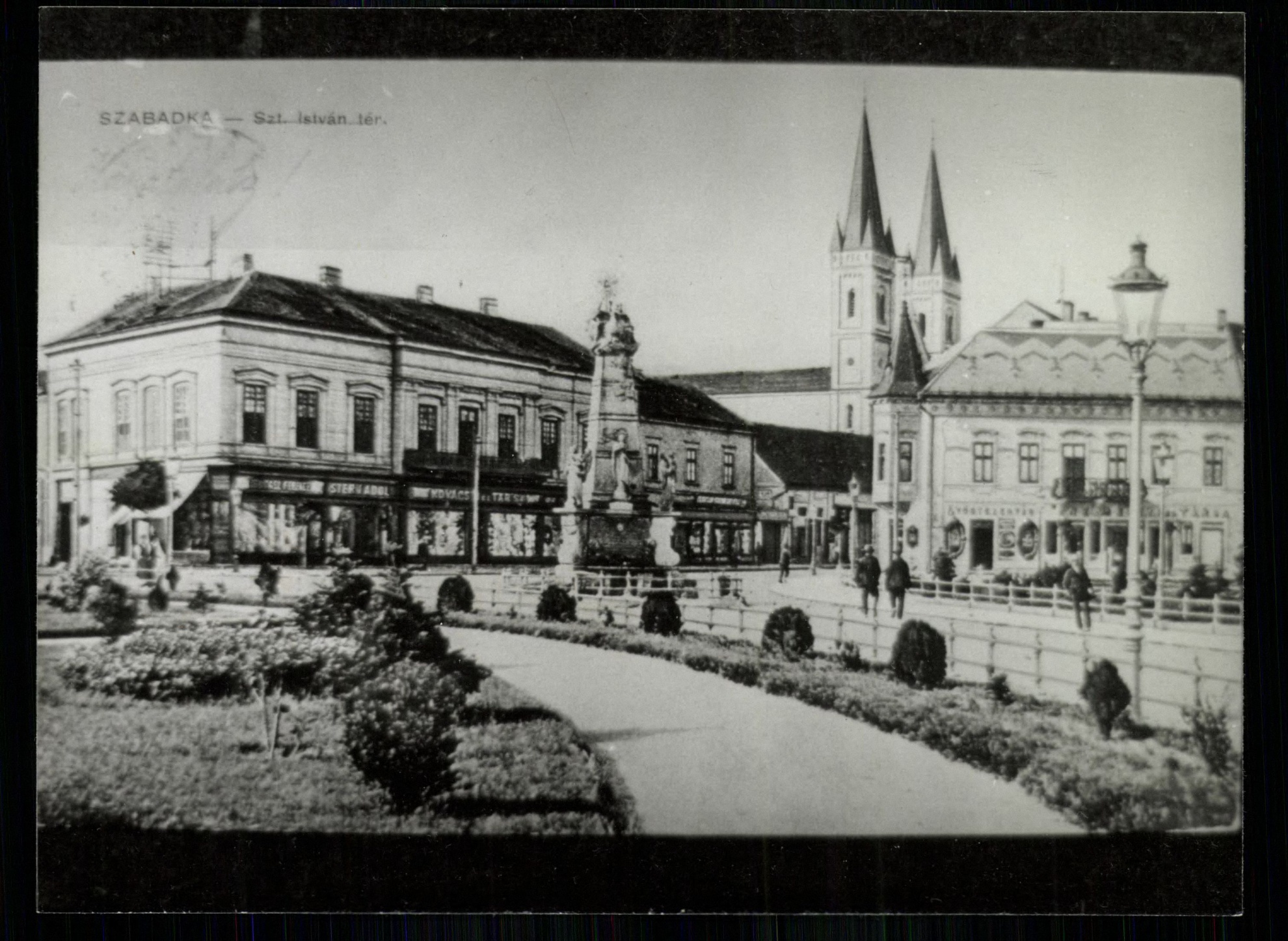 Szabadka; Szent István tér (Magyar Kereskedelmi és Vendéglátóipari Múzeum CC BY-NC-ND)
