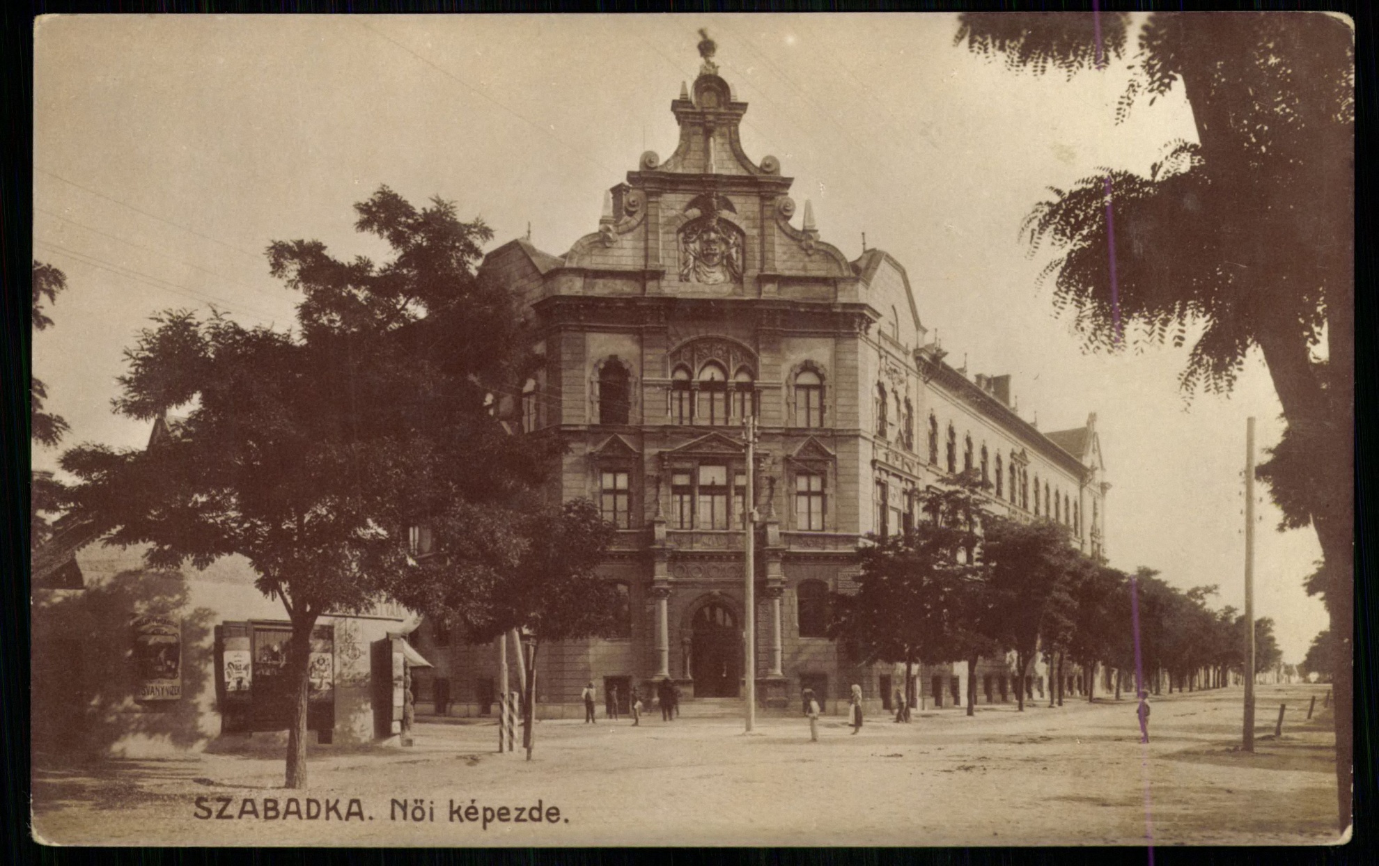 Szeged; Fekete Sas utca (Magyar Kereskedelmi és Vendéglátóipari Múzeum CC BY-NC-ND)