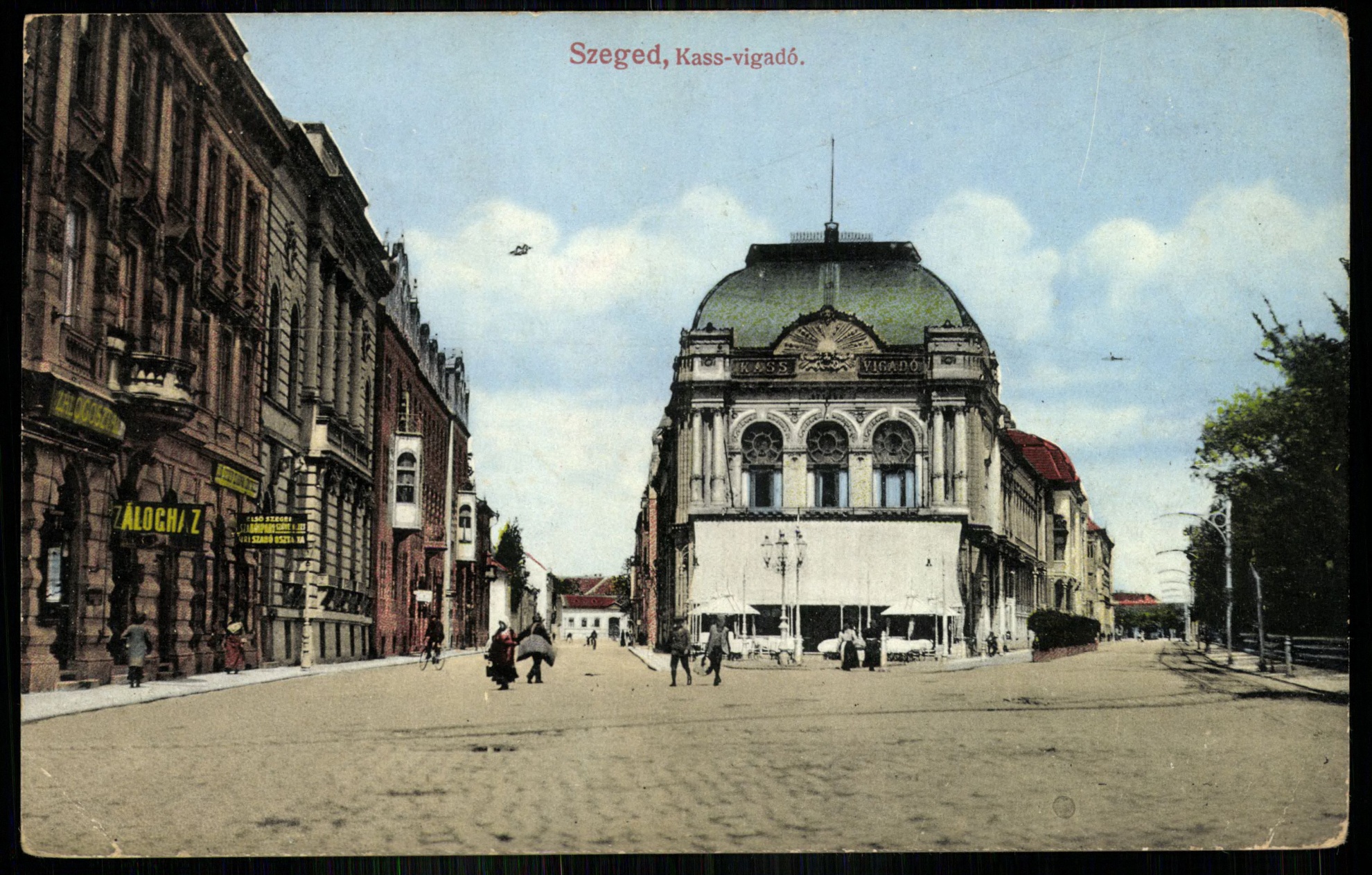 Szeged; Kass Vigadó (Magyar Kereskedelmi és Vendéglátóipari Múzeum CC BY-NC-ND)