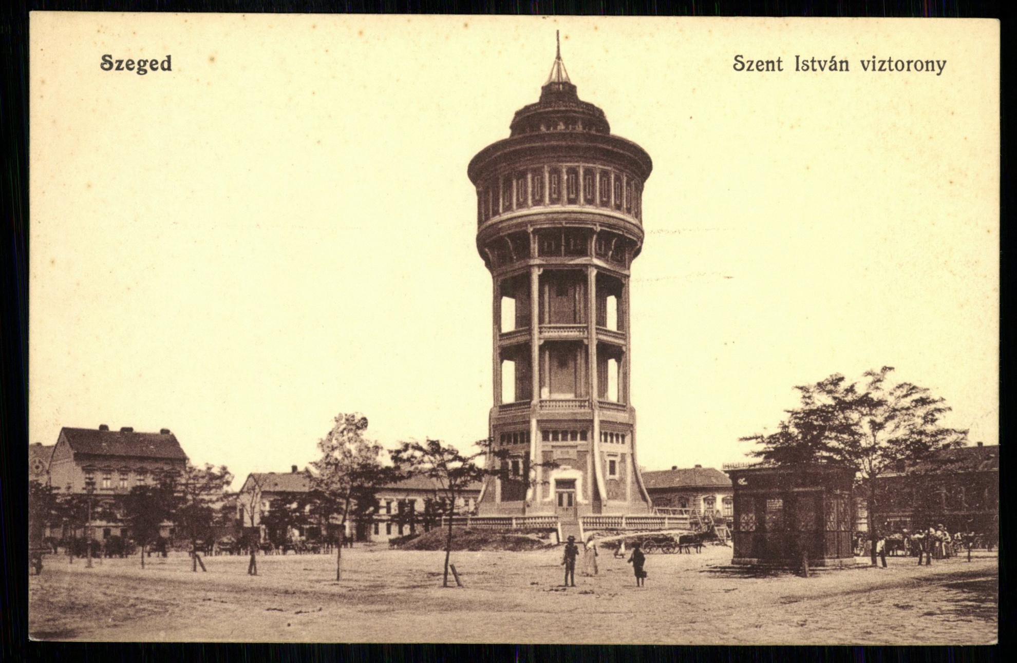 Szeged; Szent István víztorony (Magyar Kereskedelmi és Vendéglátóipari Múzeum CC BY-NC-ND)