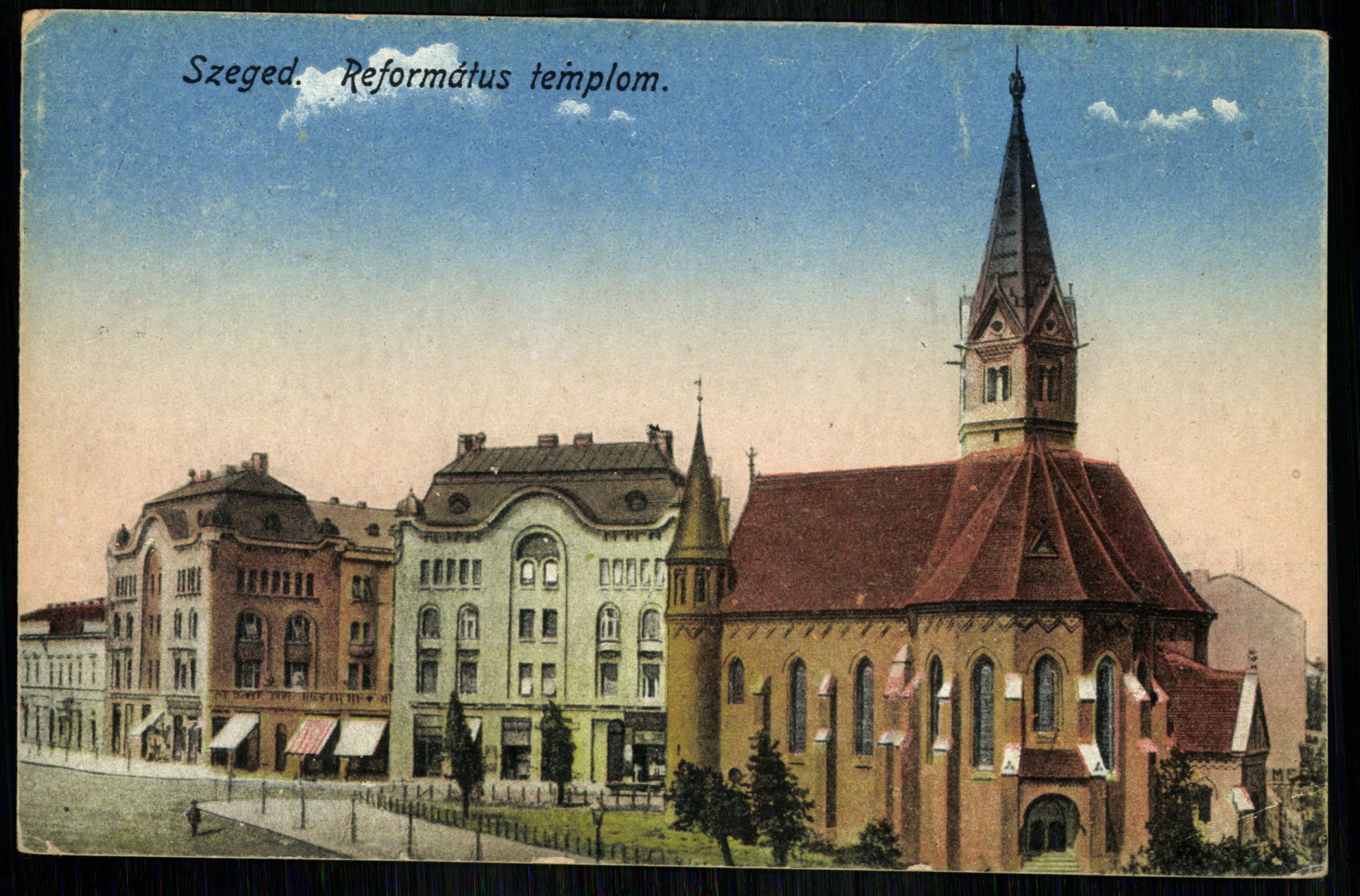 Szeged; Református templom (Magyar Kereskedelmi és Vendéglátóipari Múzeum CC BY-NC-ND)