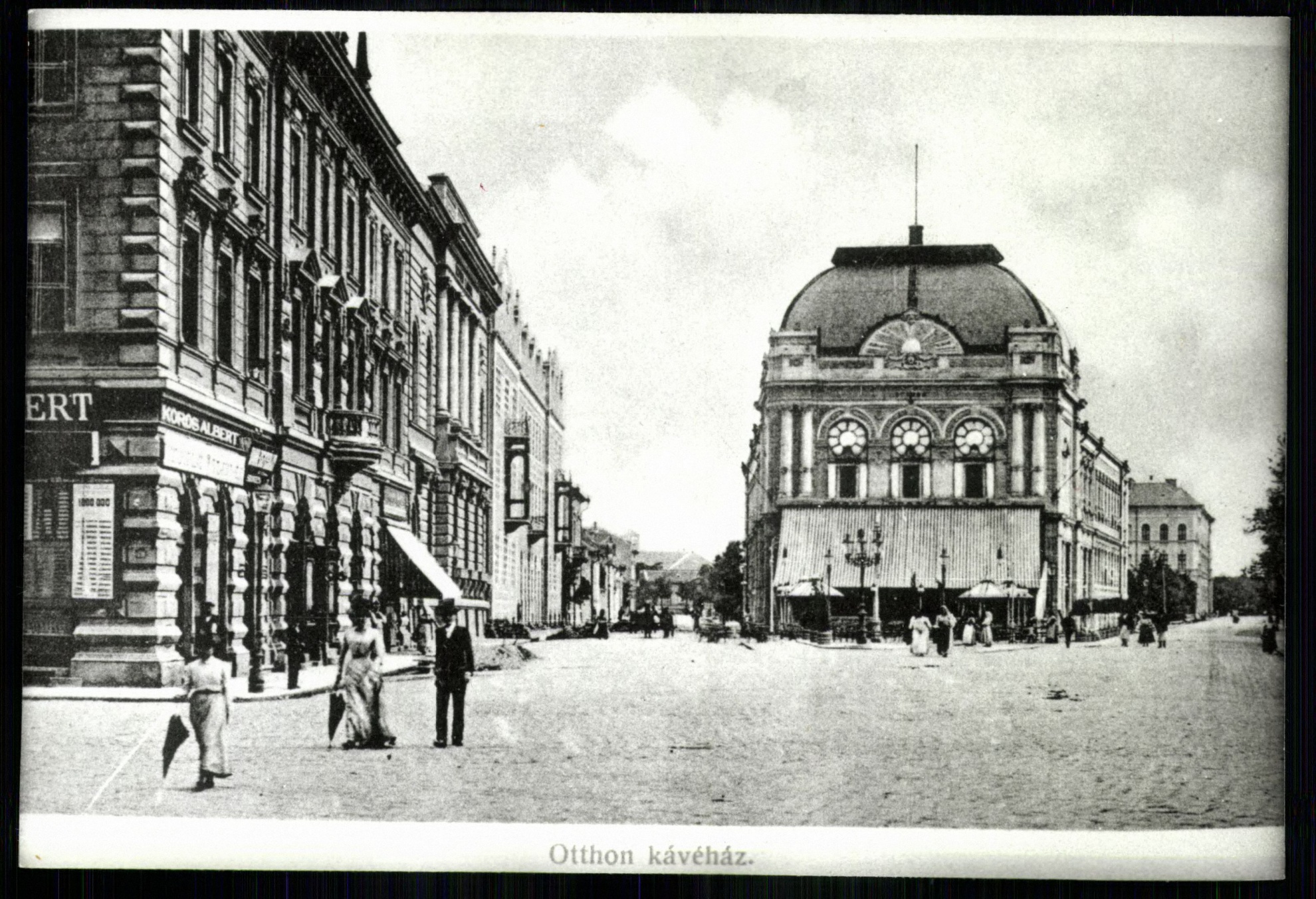 Szeged; Otthon Kávéház (Magyar Kereskedelmi és Vendéglátóipari Múzeum CC BY-NC-ND)