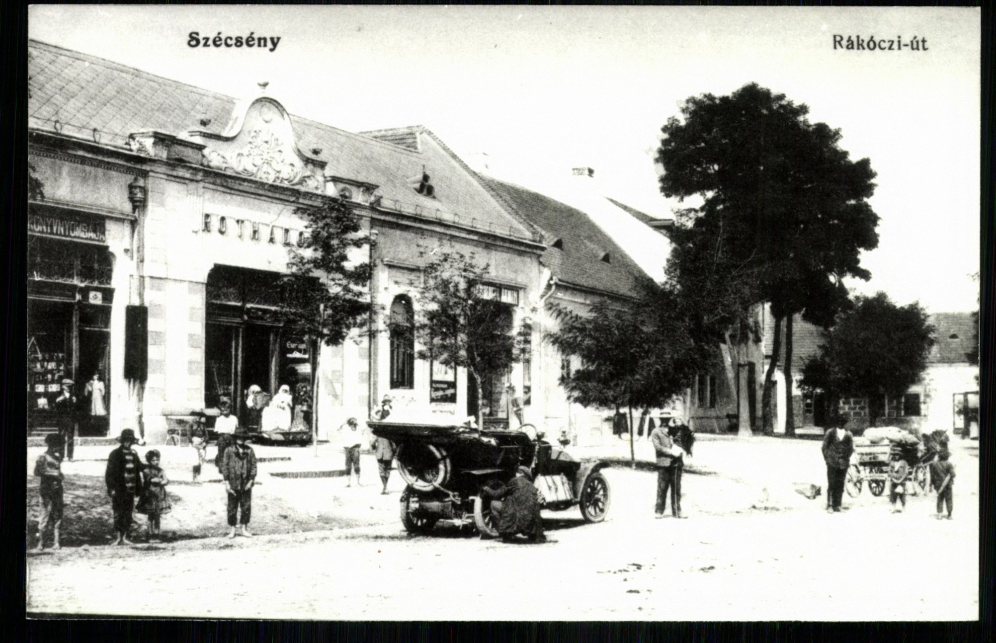Szécsény; Rákóczi út (Magyar Kereskedelmi és Vendéglátóipari Múzeum CC BY-NC-ND)