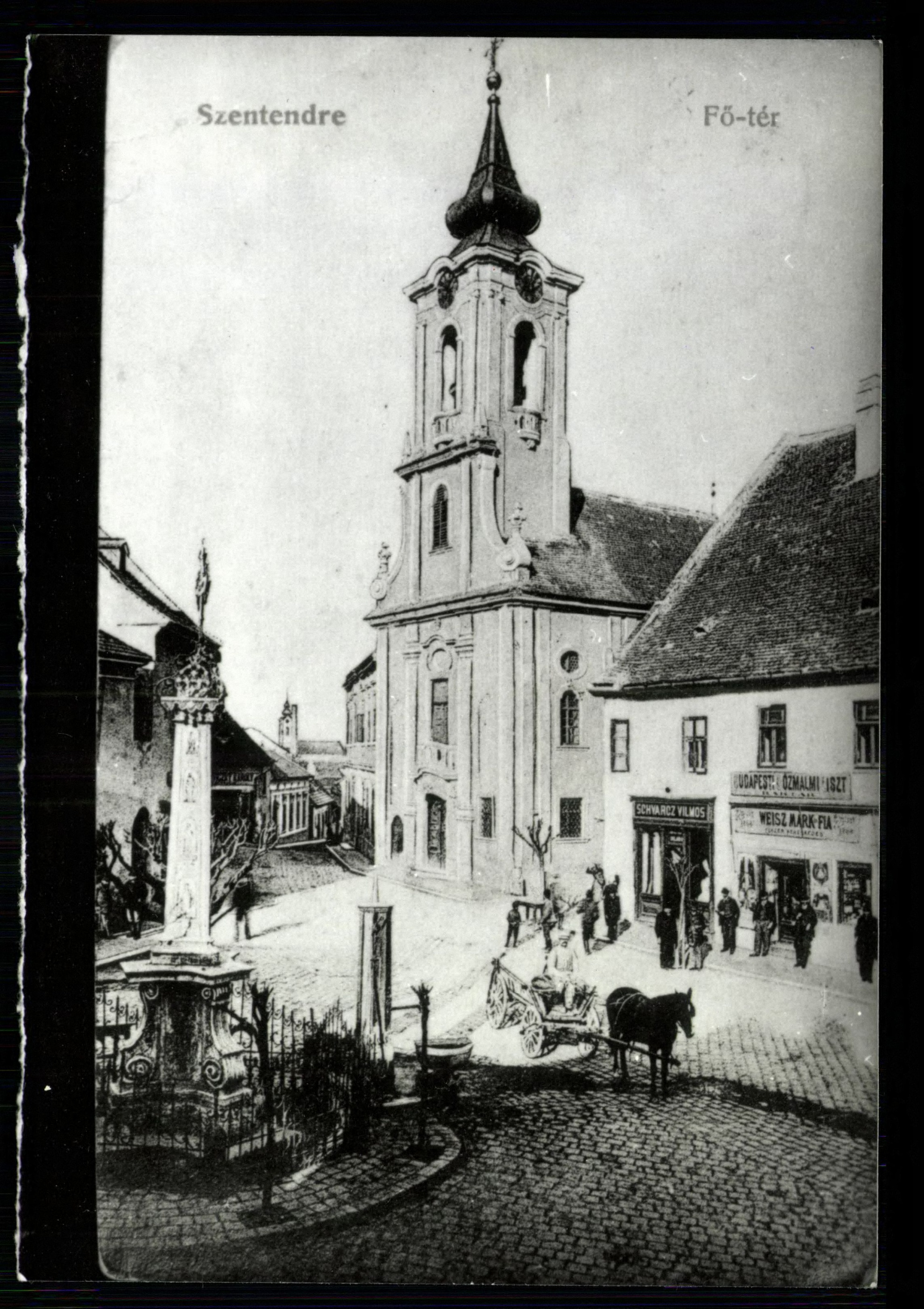 Szentendre; Főtér (Magyar Kereskedelmi és Vendéglátóipari Múzeum CC BY-NC-ND)