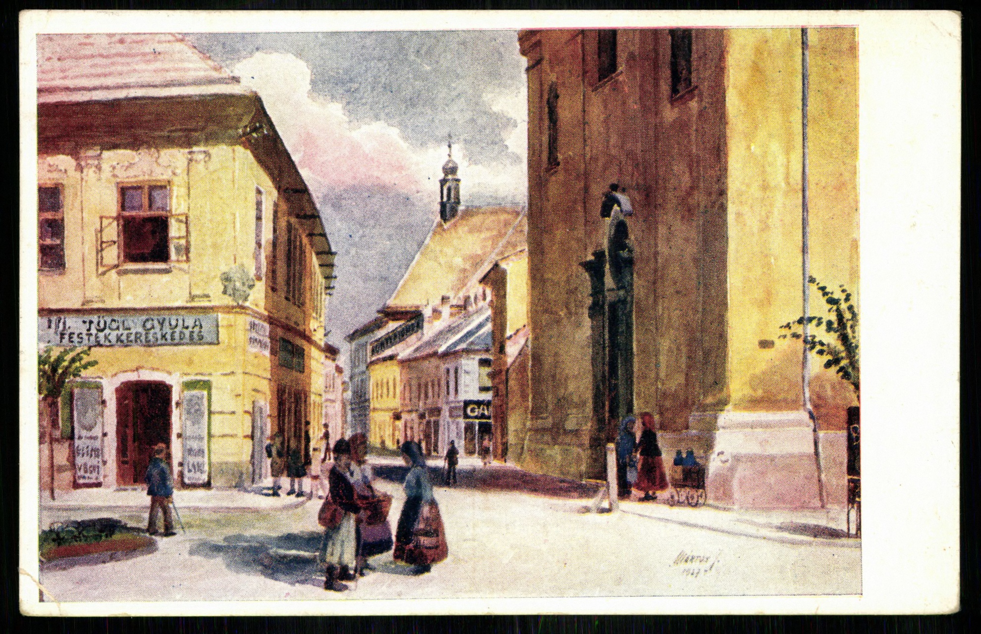 Székesfehérvár; Szent Imre utca (Magyar Kereskedelmi és Vendéglátóipari Múzeum CC BY-NC-ND)