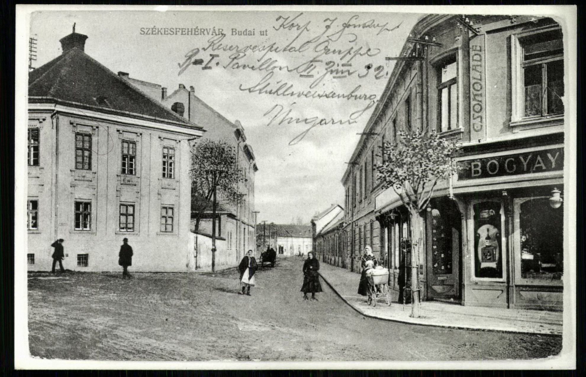 Székesfehérvár; Budai út (Magyar Kereskedelmi és Vendéglátóipari Múzeum CC BY-NC-ND)