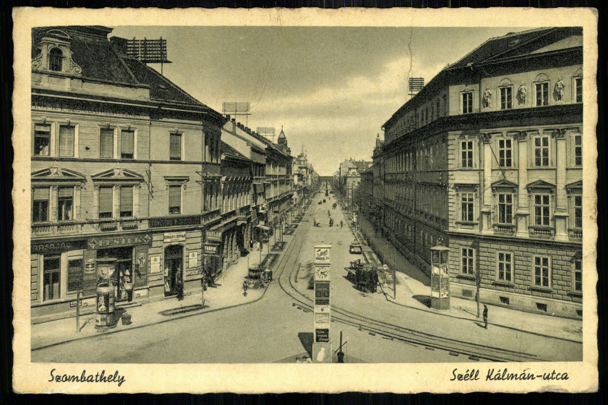 Szombathely; Széll Kálmán utca (Magyar Kereskedelmi és Vendéglátóipari Múzeum CC BY-NC-ND)