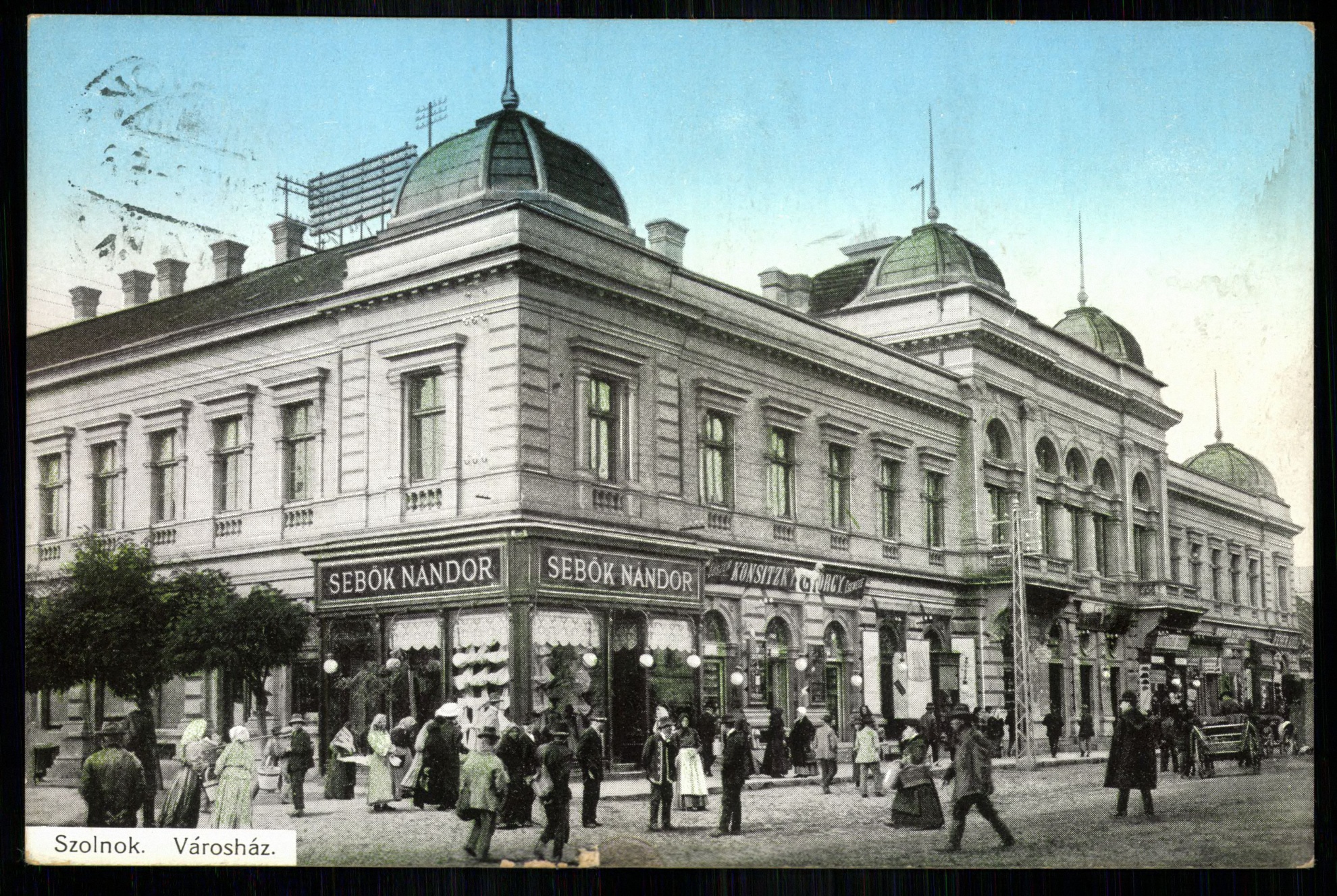 Szolnok; Városháza (Magyar Kereskedelmi és Vendéglátóipari Múzeum CC BY-NC-ND)