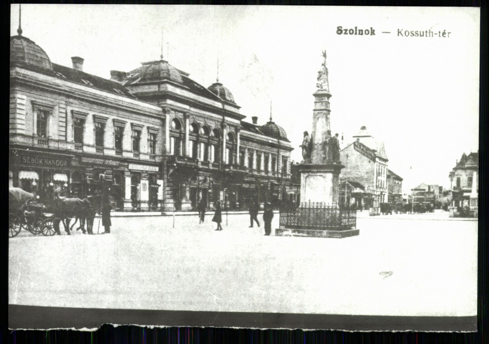 Szolnok; Kossuth tér (Magyar Kereskedelmi és Vendéglátóipari Múzeum CC BY-NC-ND)