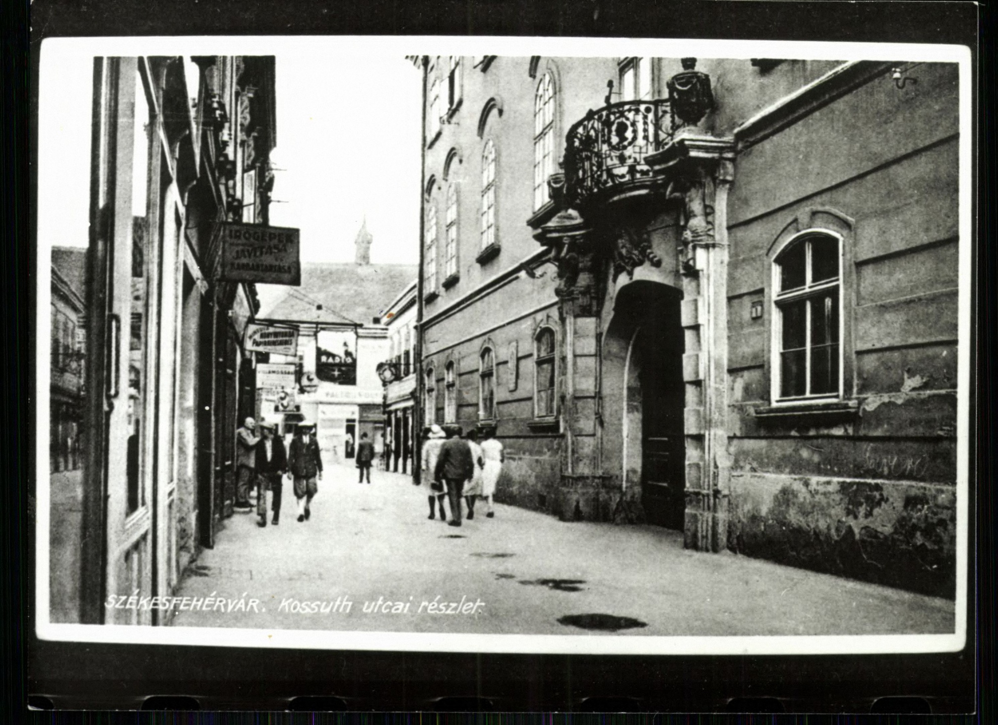 Székesfehérvár; Kossuth utcai részlet (Magyar Kereskedelmi és Vendéglátóipari Múzeum CC BY-NC-ND)