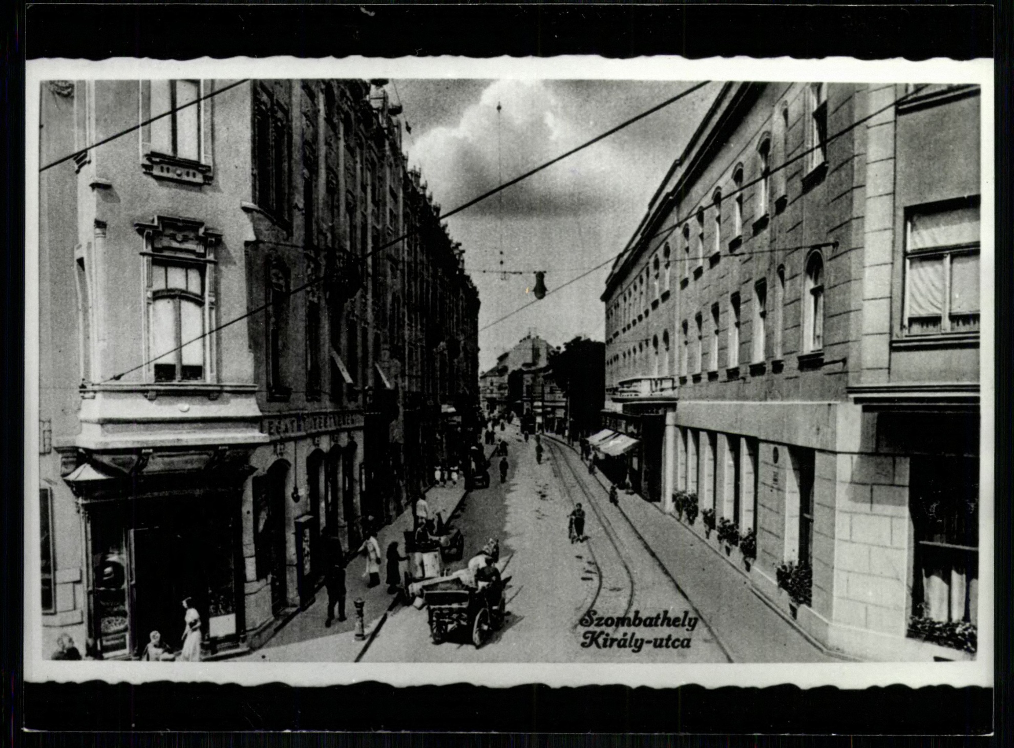 Szombathely; Király utca (Magyar Kereskedelmi és Vendéglátóipari Múzeum CC BY-NC-ND)