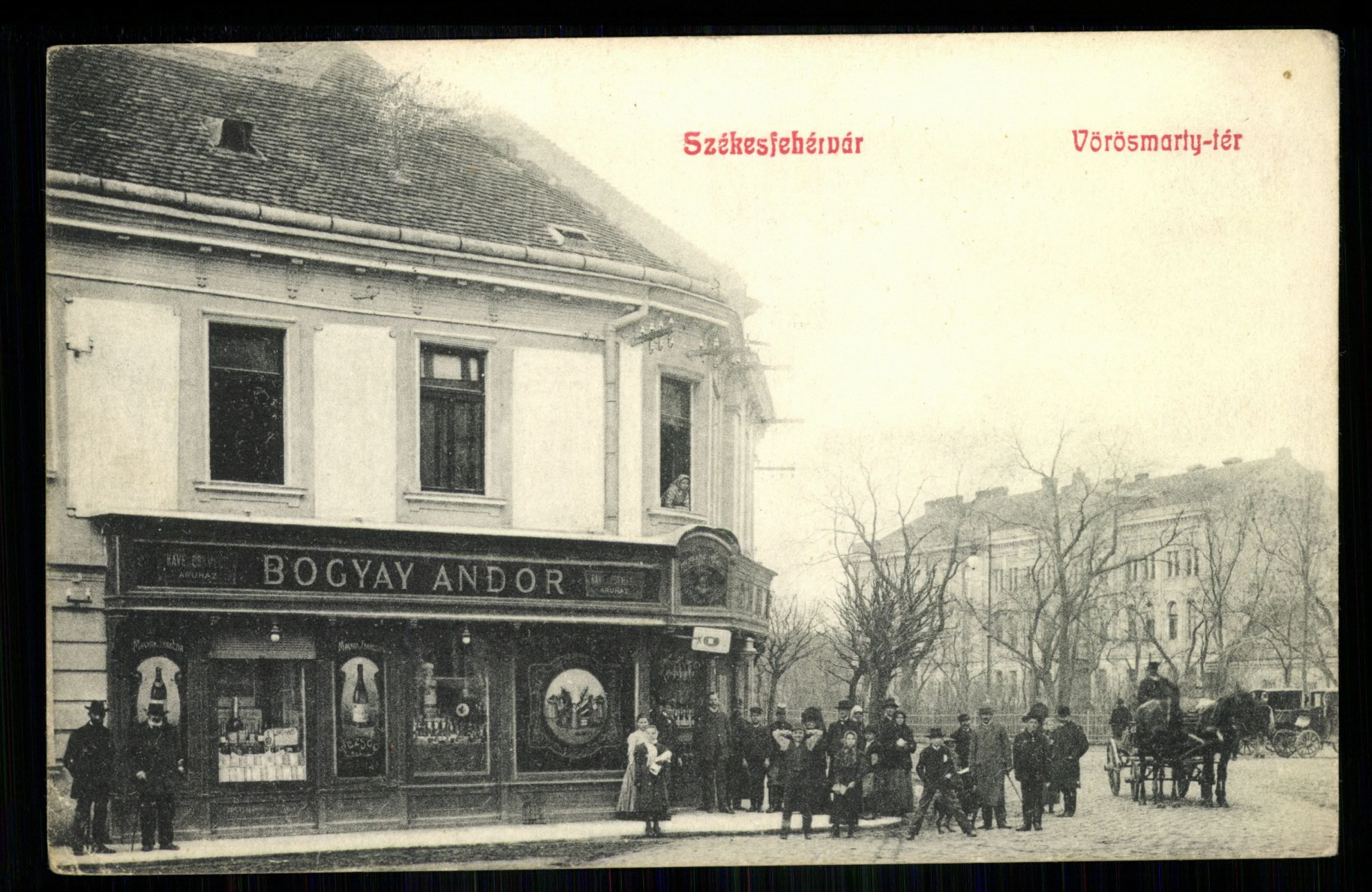 Székesfehérvár; Vörösmarty tér (Magyar Kereskedelmi és Vendéglátóipari Múzeum CC BY-NC-ND)
