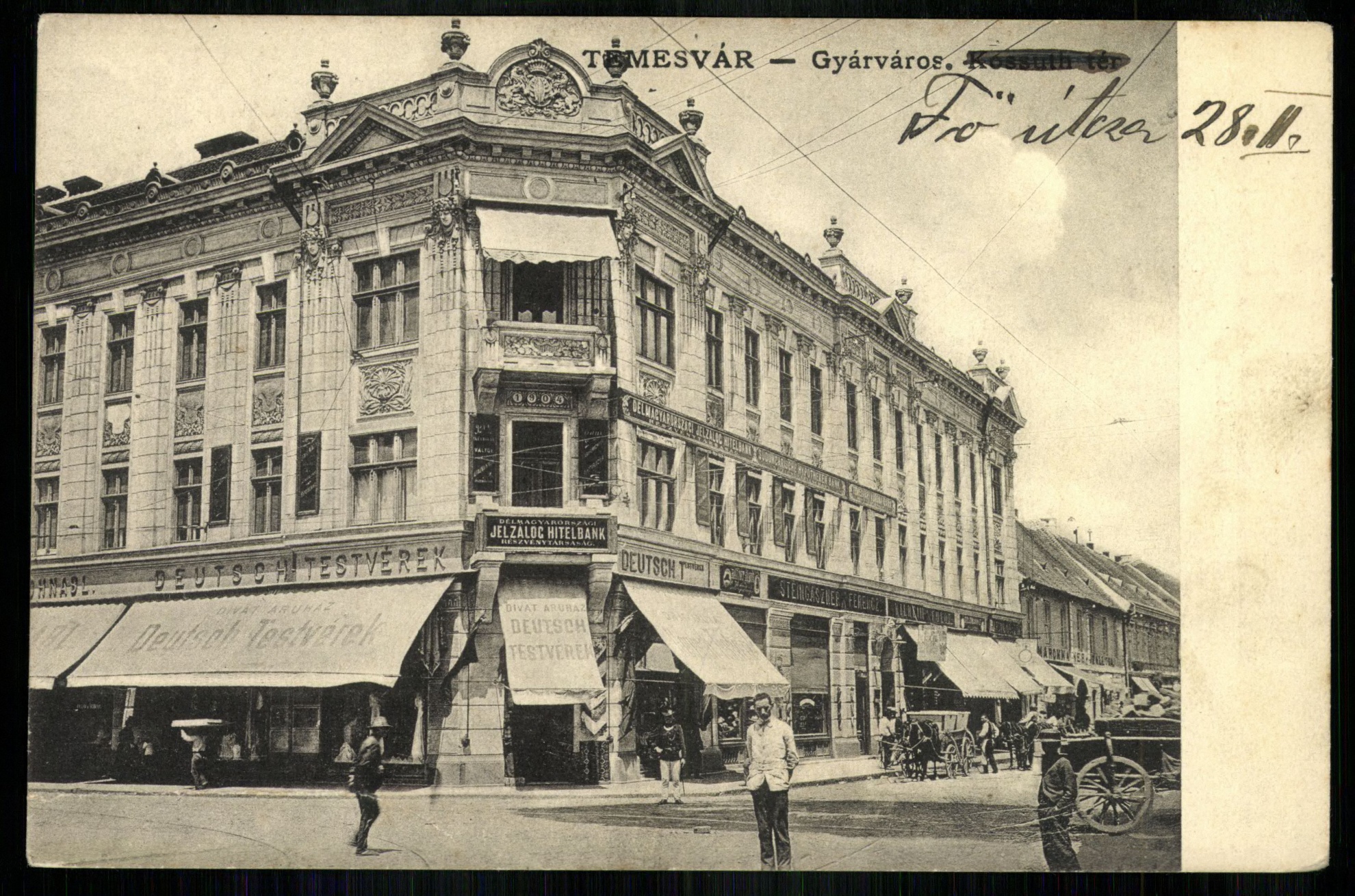 Temesvár; Gyárváros (Magyar Kereskedelmi és Vendéglátóipari Múzeum CC BY-NC-ND)