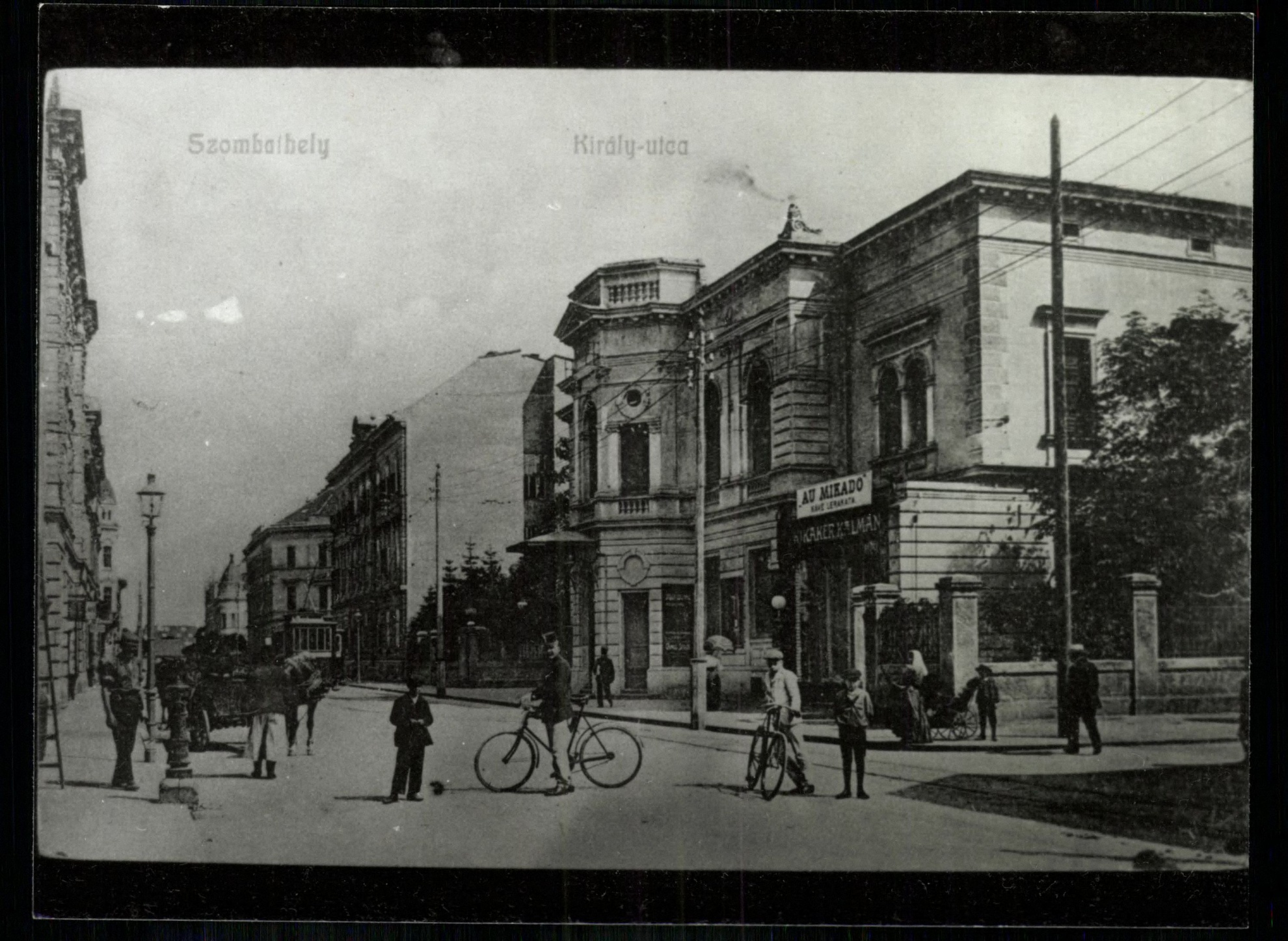 Szombathely; Király utca (Magyar Kereskedelmi és Vendéglátóipari Múzeum CC BY-NC-ND)