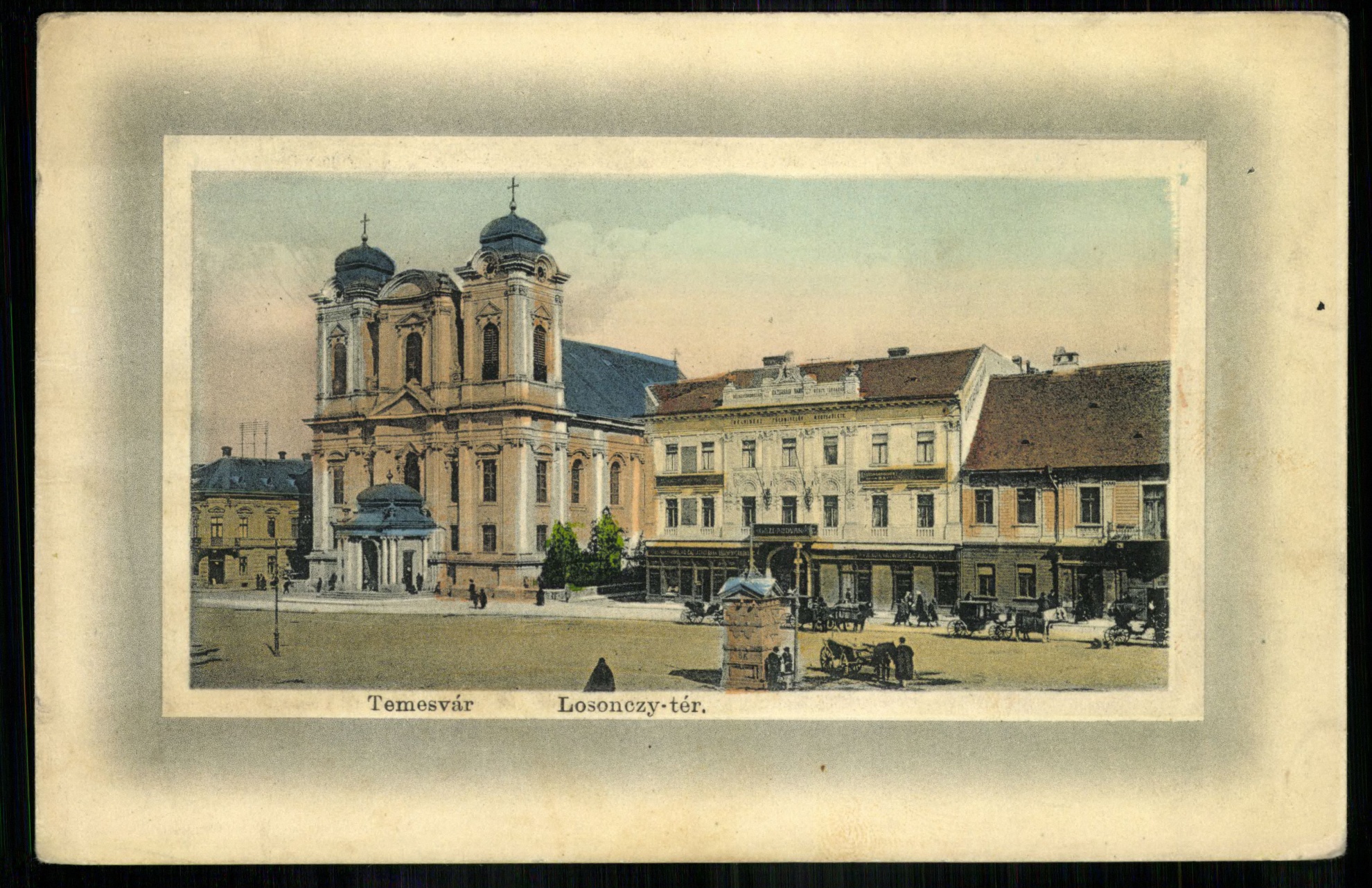Temesvár; Losonczy tér (Magyar Kereskedelmi és Vendéglátóipari Múzeum CC BY-NC-ND)