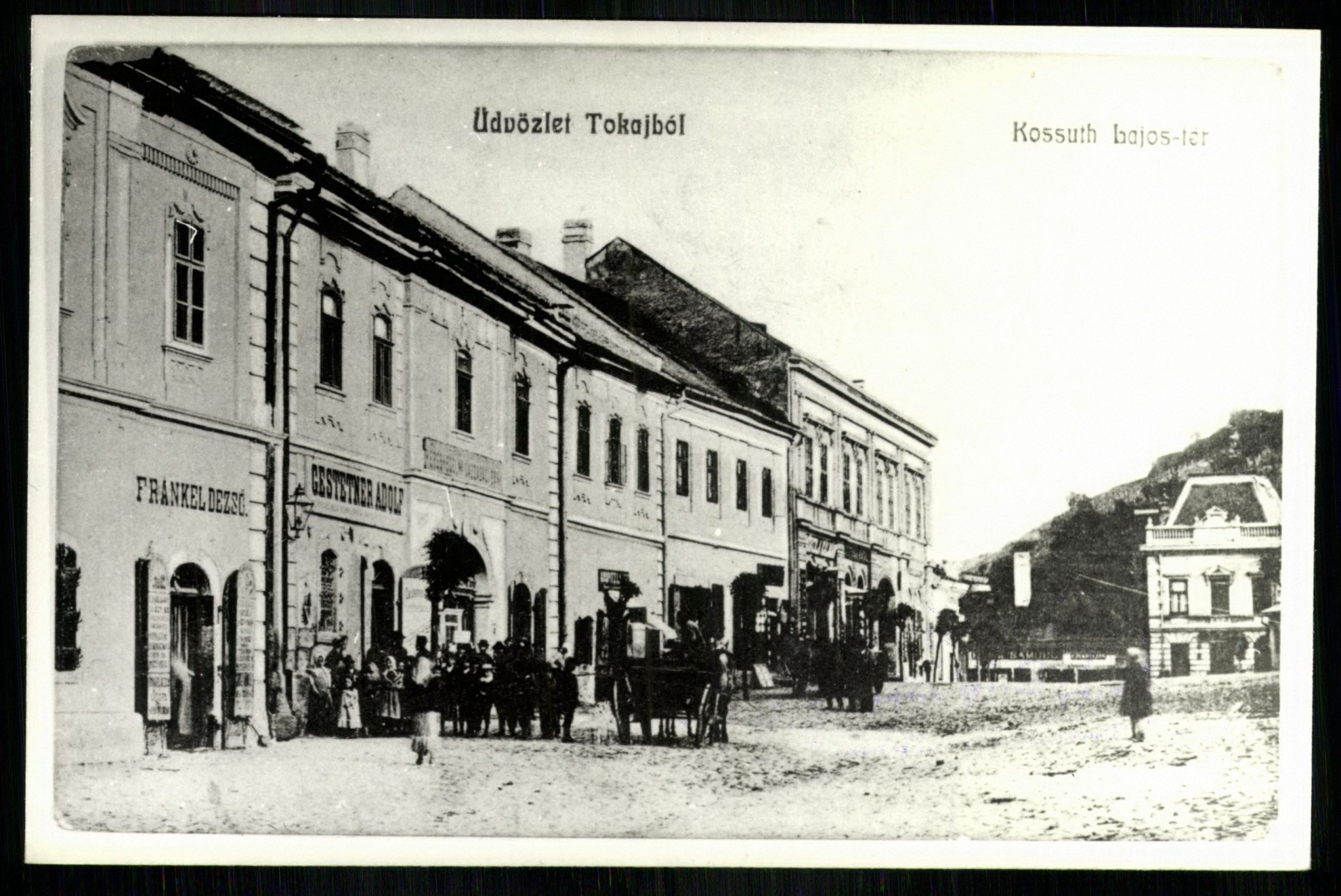 Tokaj; Kossuth Lajos tér (Magyar Kereskedelmi és Vendéglátóipari Múzeum CC BY-NC-ND)