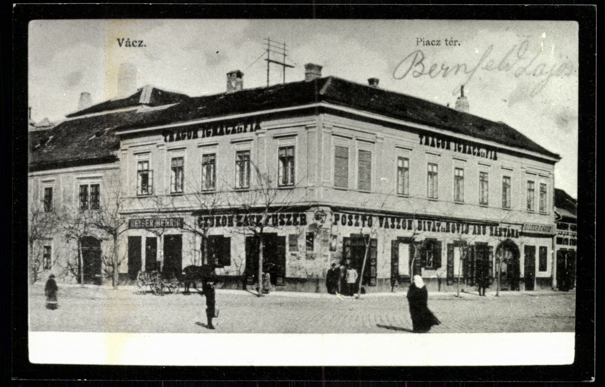 Vác; Piac tér (Magyar Kereskedelmi és Vendéglátóipari Múzeum CC BY-NC-ND)