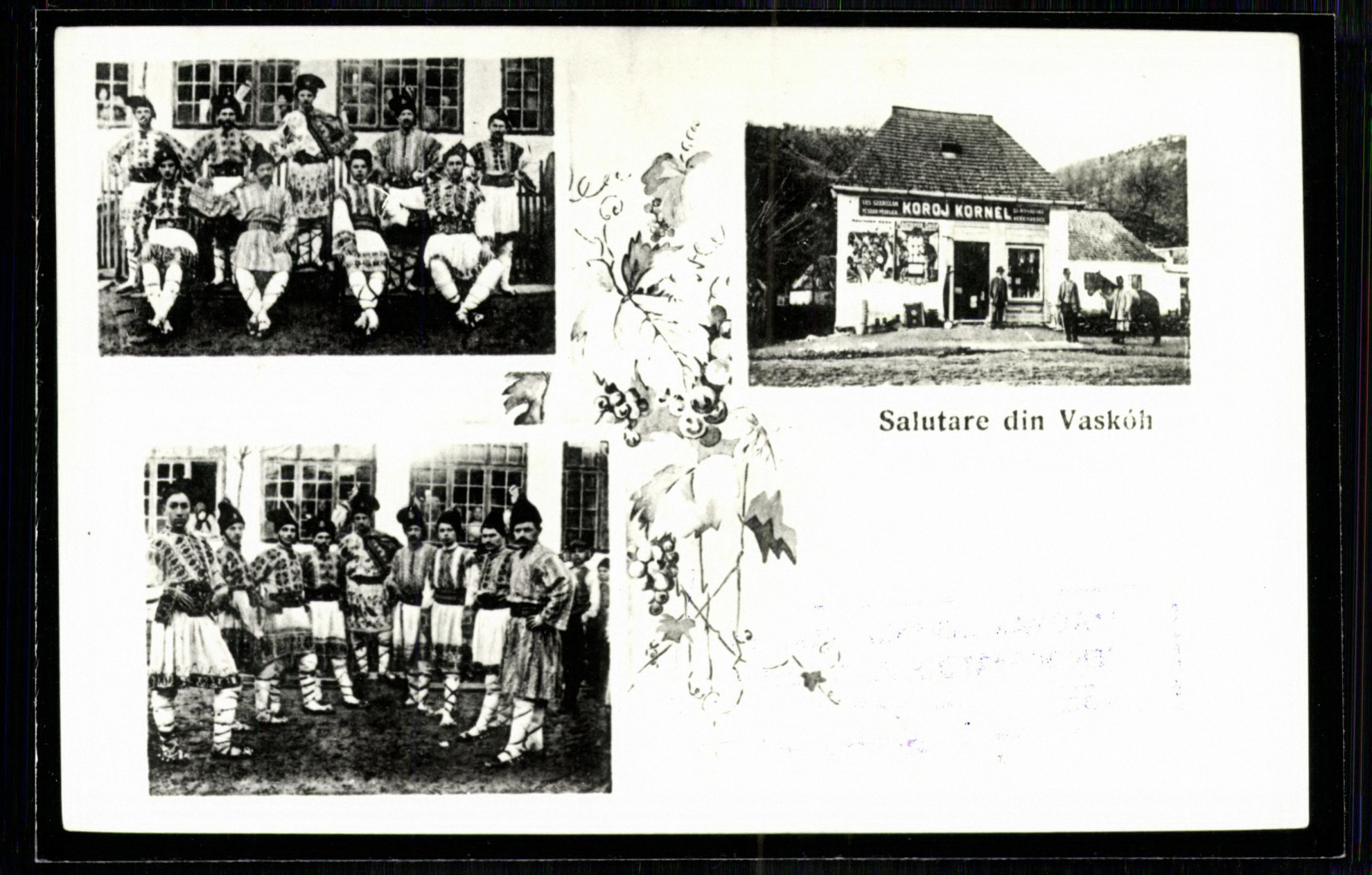 Salutare din Vaskóh (Magyar Kereskedelmi és Vendéglátóipari Múzeum CC BY-NC-ND)