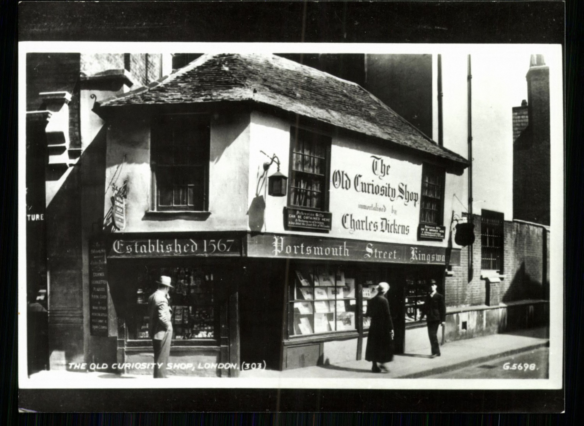 London; The Old Curiosity Shop (Magyar Kereskedelmi és Vendéglátóipari Múzeum CC BY-NC-ND)