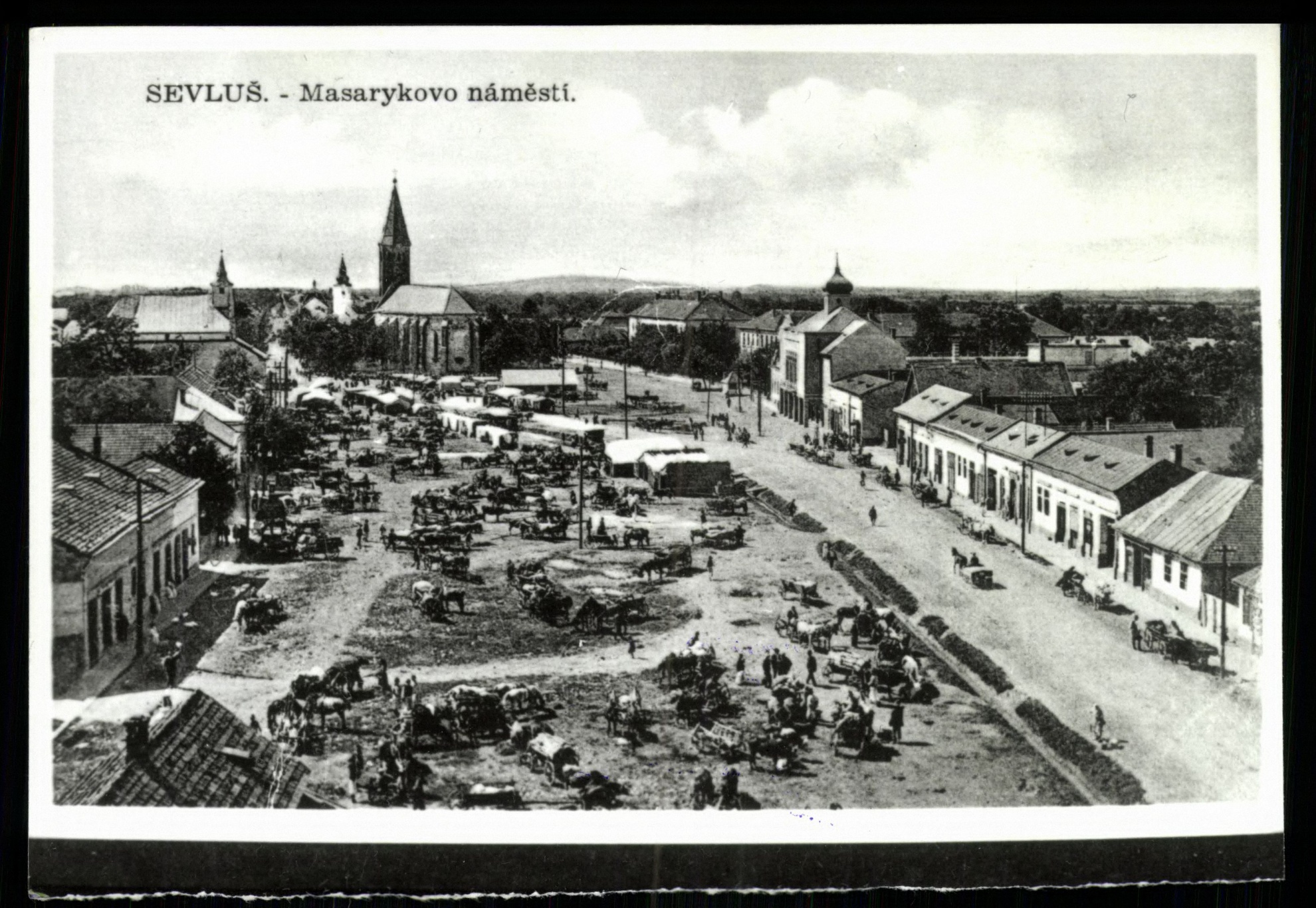 Sevluš; Masarykovo náměsti (Magyar Kereskedelmi és Vendéglátóipari Múzeum CC BY-NC-ND)