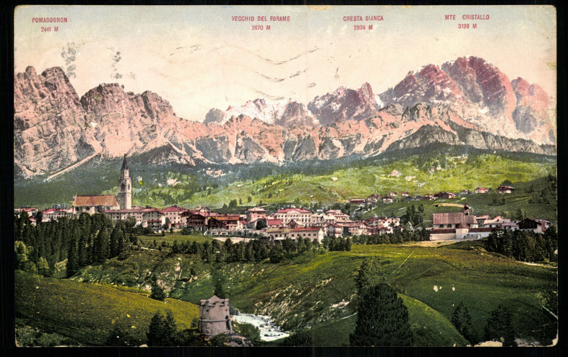 Tirol - Dolomiten. Cortina d&rsquo;Ampezzo (1219 m) (Magyar Kereskedelmi és Vendéglátóipari Múzeum CC BY-NC-ND)