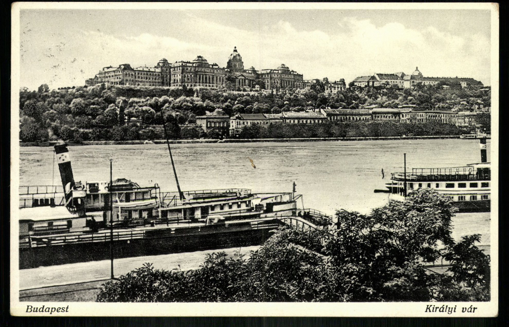 Budapest; Királyi vár (Magyar Kereskedelmi és Vendéglátóipari Múzeum CC BY-NC-ND)
