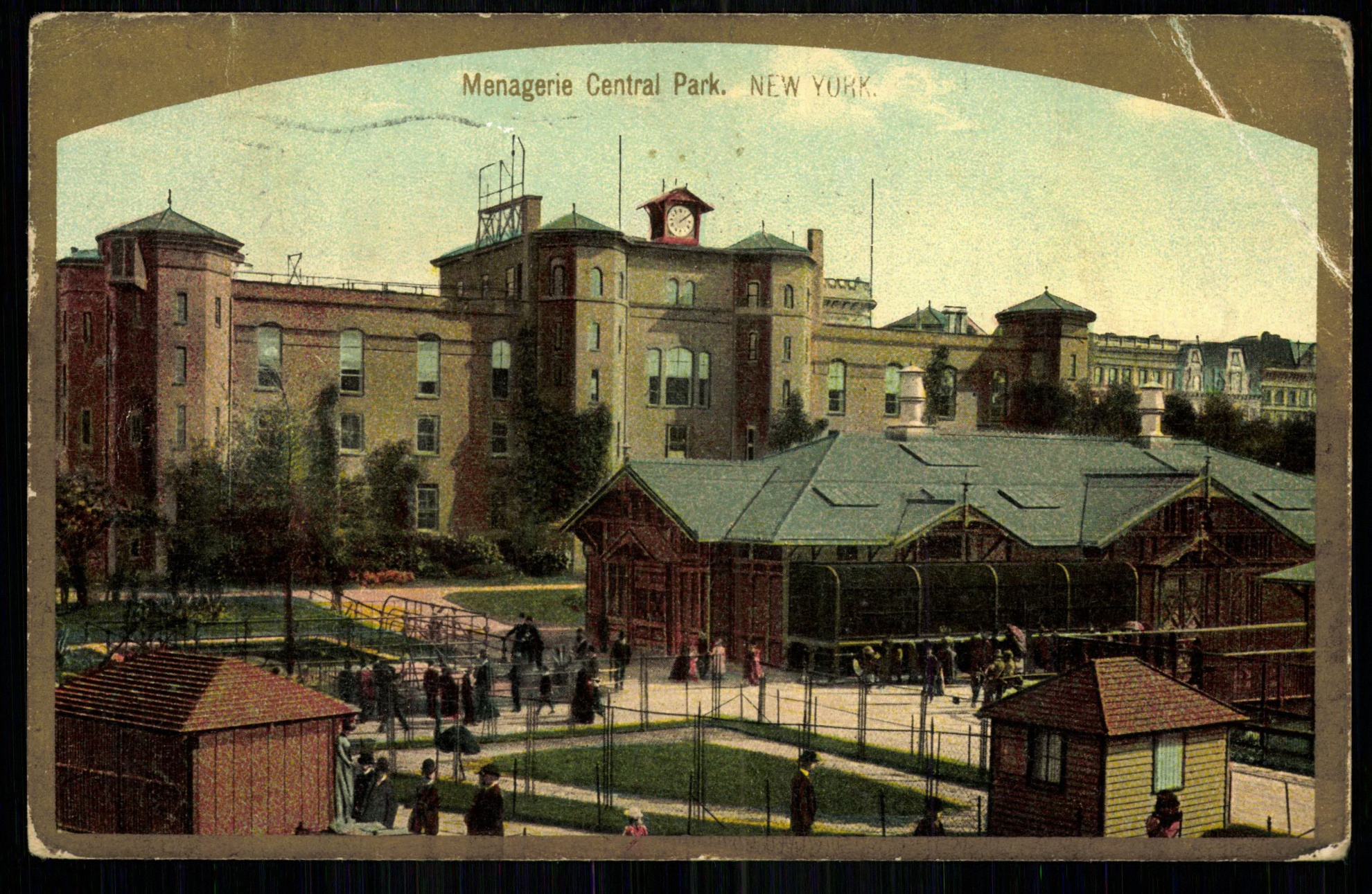 New York; Menagerie Central Park (Magyar Kereskedelmi és Vendéglátóipari Múzeum CC BY-NC-ND)