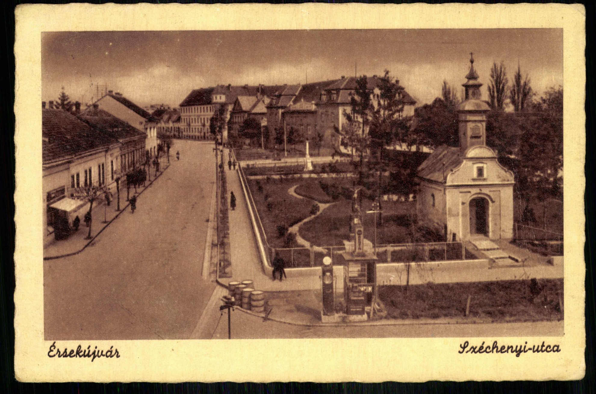 Érsekújvár; Széchenyi utca (Magyar Kereskedelmi és Vendéglátóipari Múzeum CC BY-NC-ND)