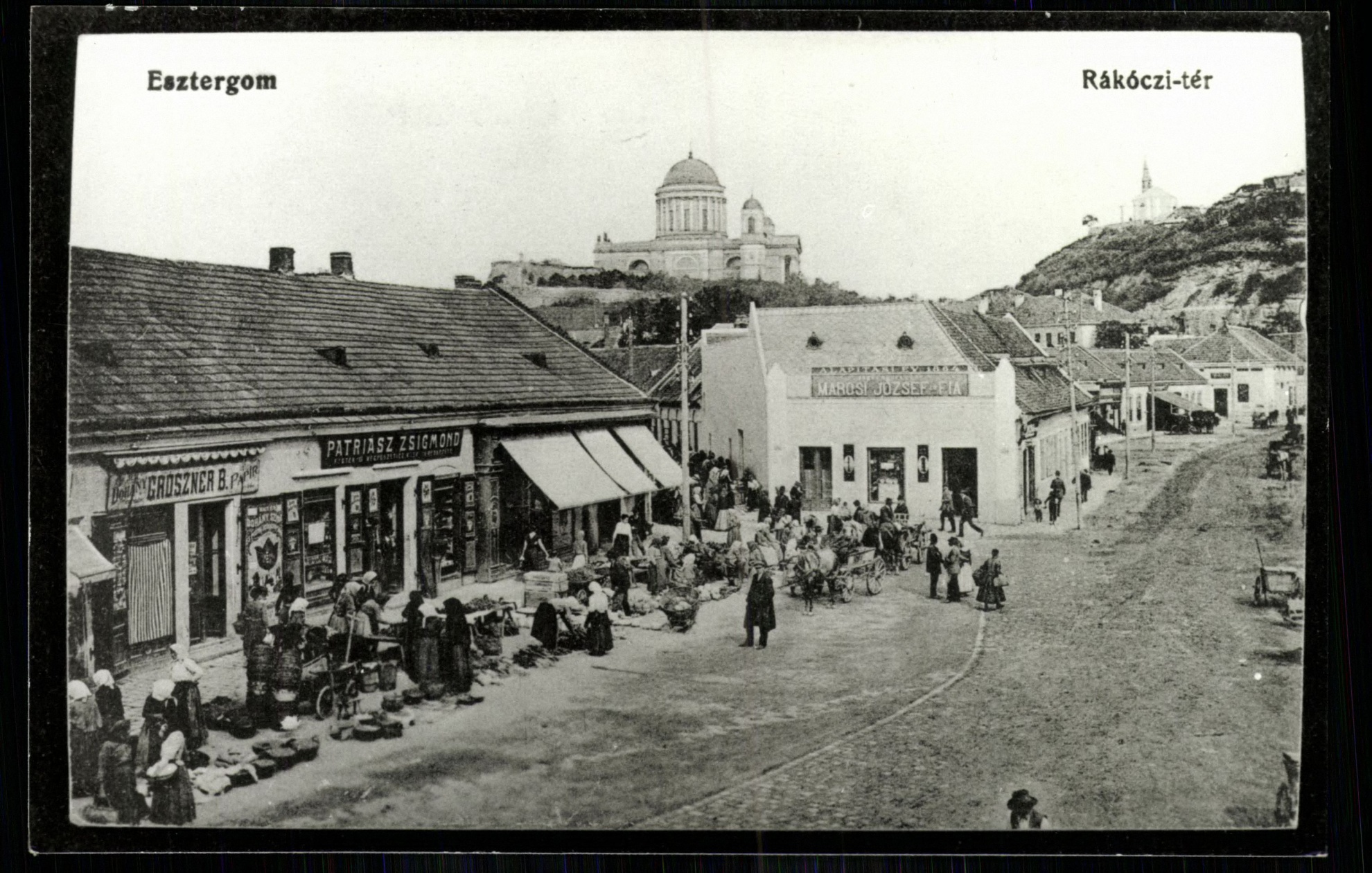 Esztergom; Rákóczi tér (Magyar Kereskedelmi és Vendéglátóipari Múzeum CC BY-NC-ND)
