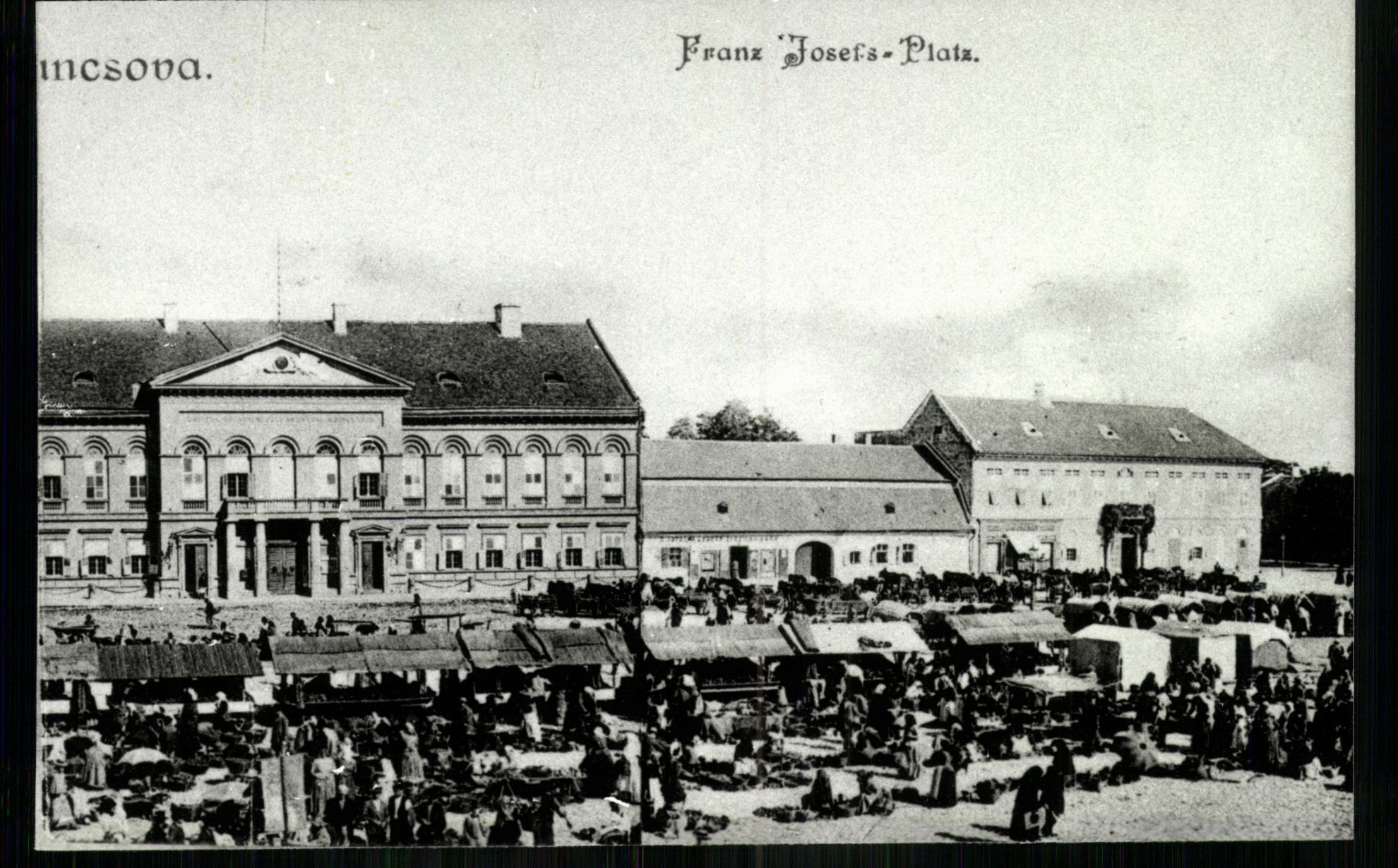 Pancsova; Franz Josefs Platz (Magyar Kereskedelmi és Vendéglátóipari Múzeum CC BY-NC-ND)