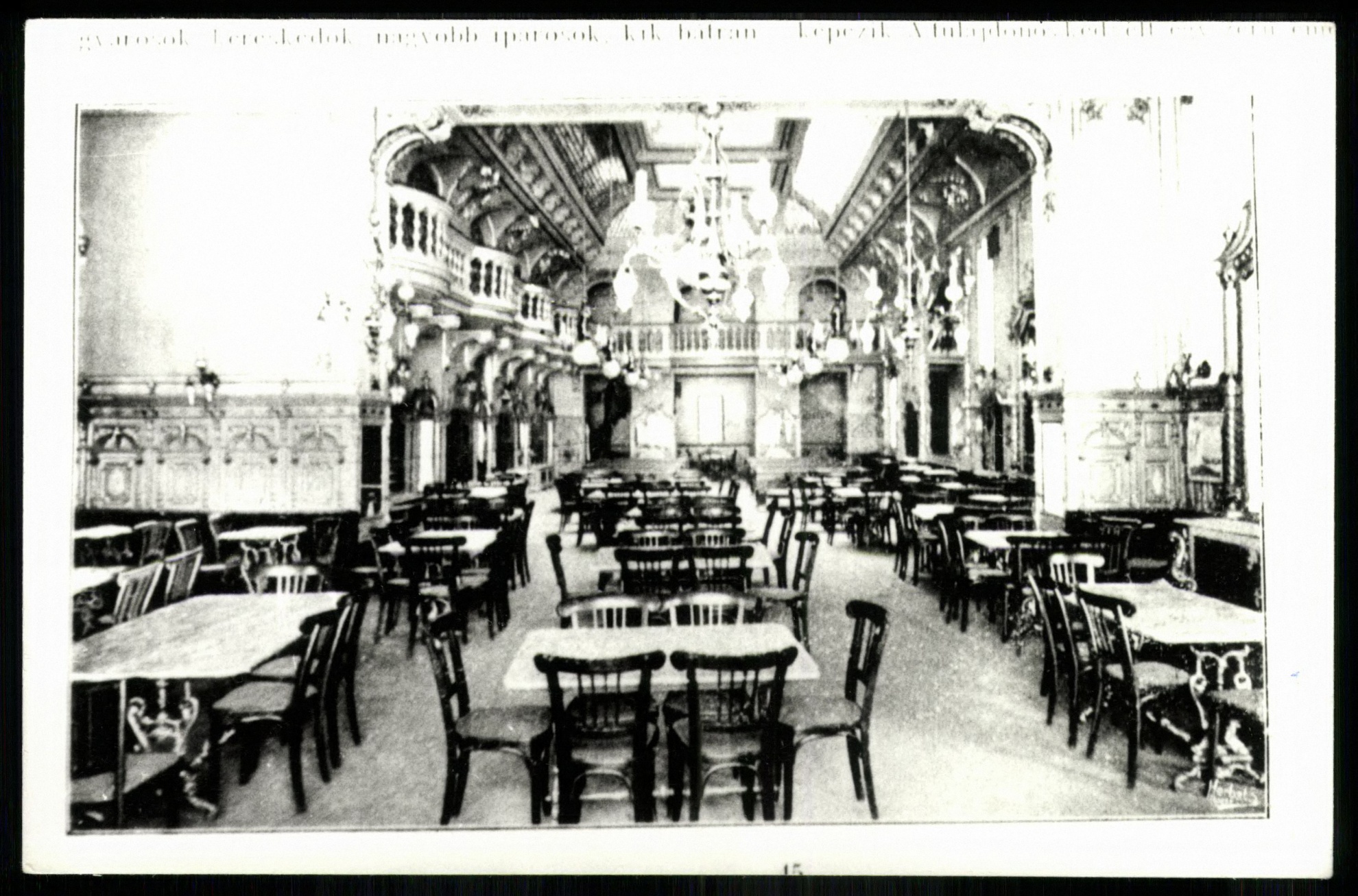 Király kávéház (Magyar Kereskedelmi és Vendéglátóipari Múzeum CC BY-NC-ND)