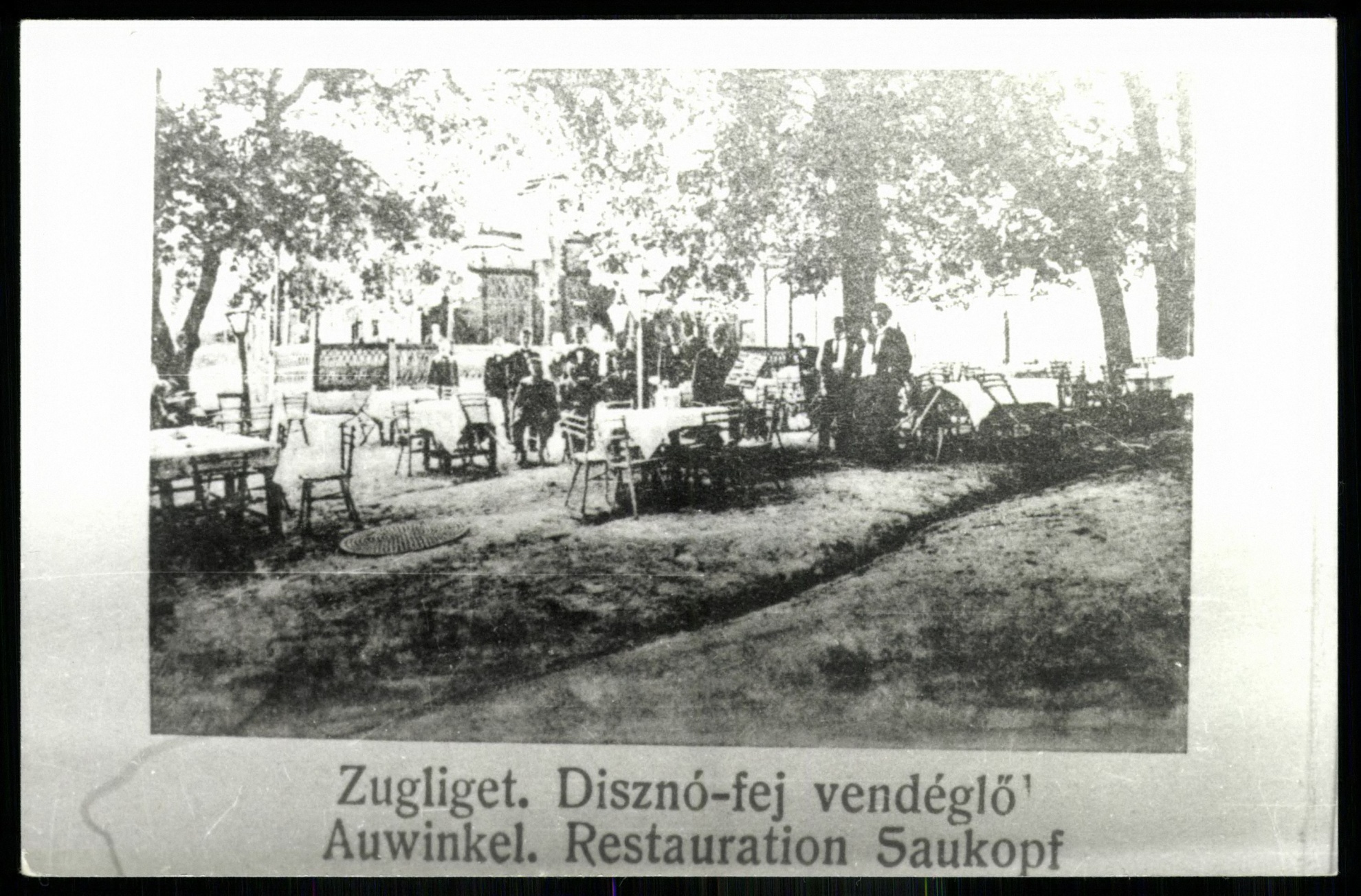 Zugliget. Disznófej vendéglő (Magyar Kereskedelmi és Vendéglátóipari Múzeum CC BY-NC-ND)
