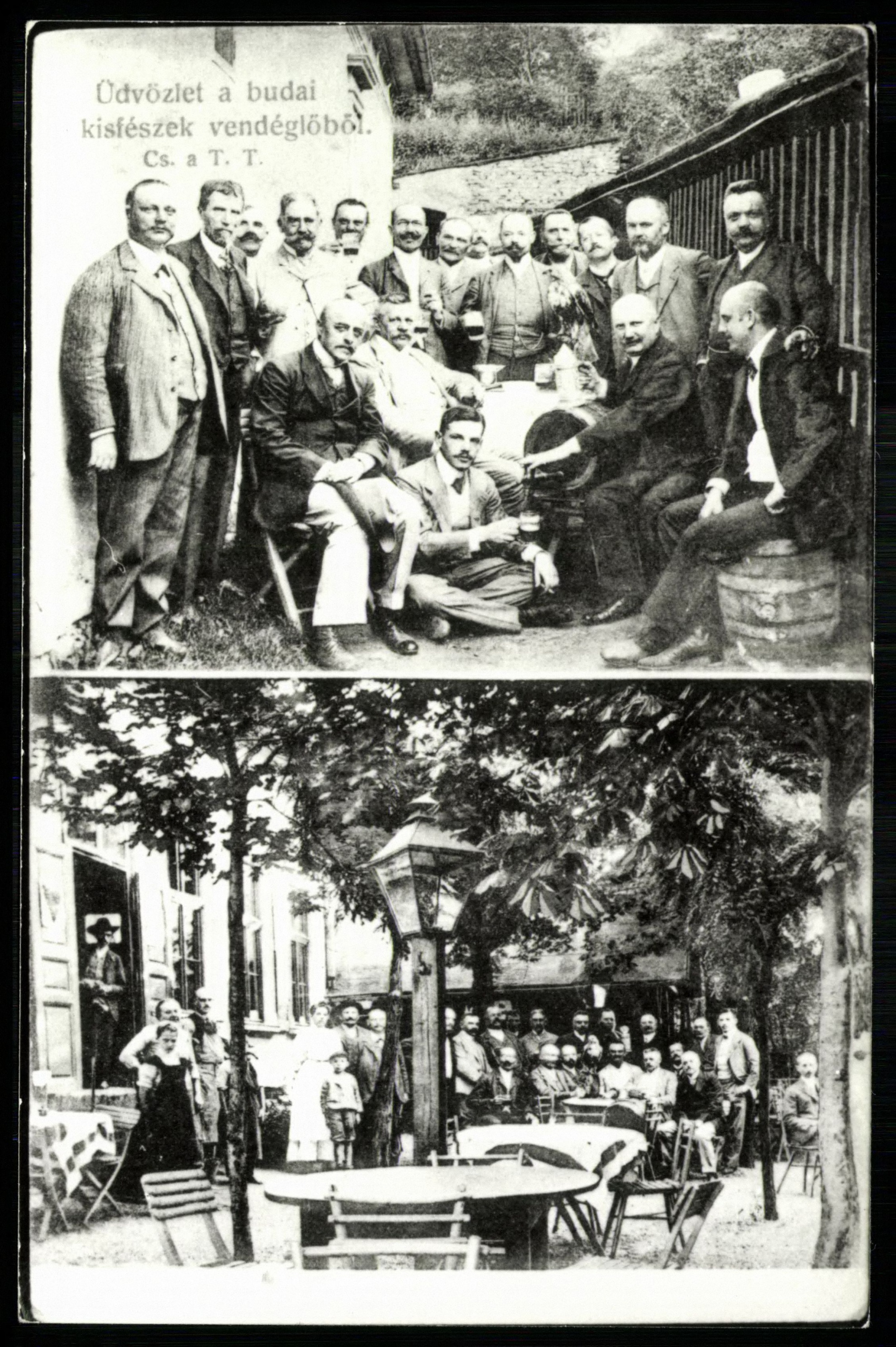 Kisfészek vendéglő. Budapest, XII., Diósárok u. 4. (Magyar Kereskedelmi és Vendéglátóipari Múzeum CC BY-NC-ND)